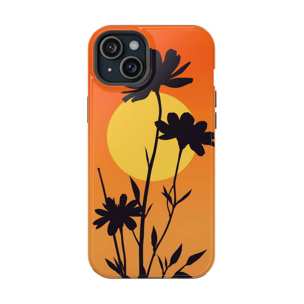iPhone Vibrant Floral Silhouette Design Slim Everyday iPhone Designer · iPhone C
