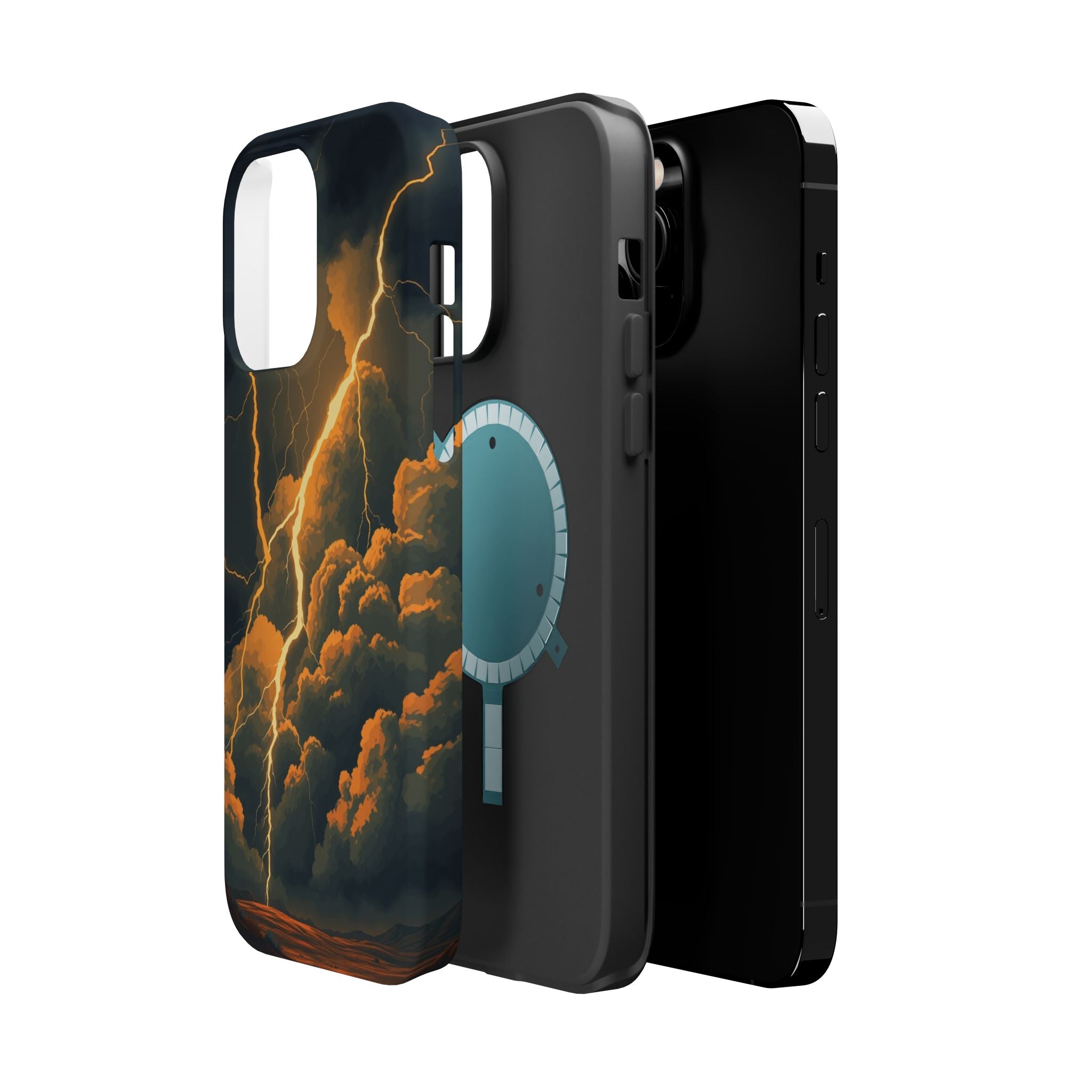 iPhone Vibrant Thunderstorm Sky Design Slim Everyday iPhone 18 Designer · iPhone