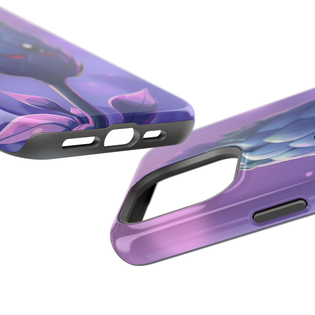 iPhone Indigo And Violet Bud Burst Bold Modern Everyday Snap Case · iPhone Case