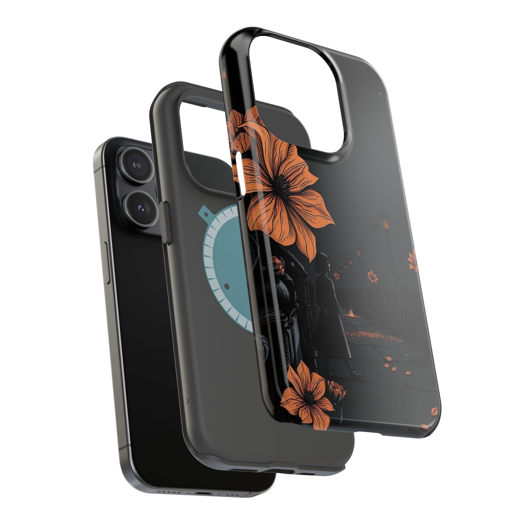 iPhone Night Bloomer Electric Art Bold Modern Everyday Snap Case · iPhone Case