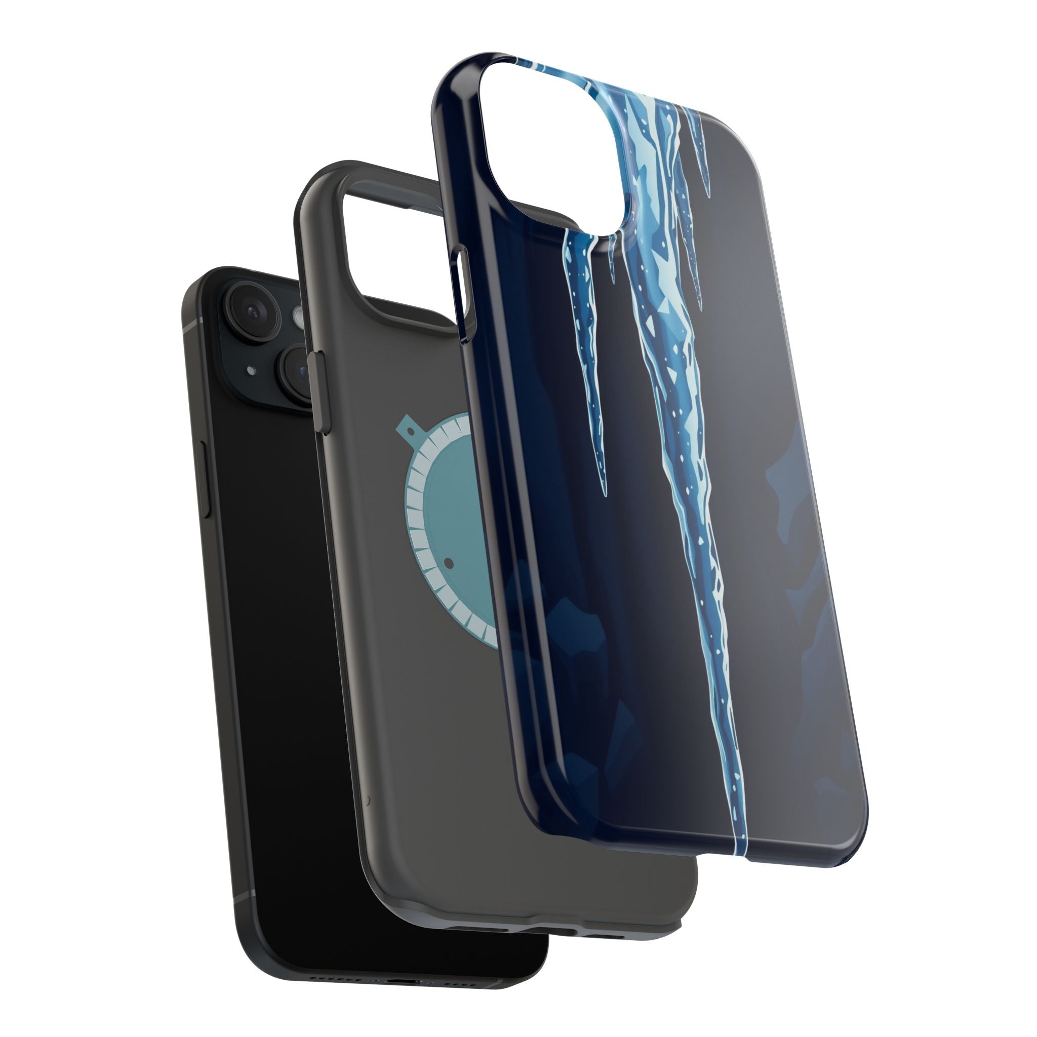 iPhone Vibrant Icicle Formation Design Slim Everyday Designer Case · iPhone Case