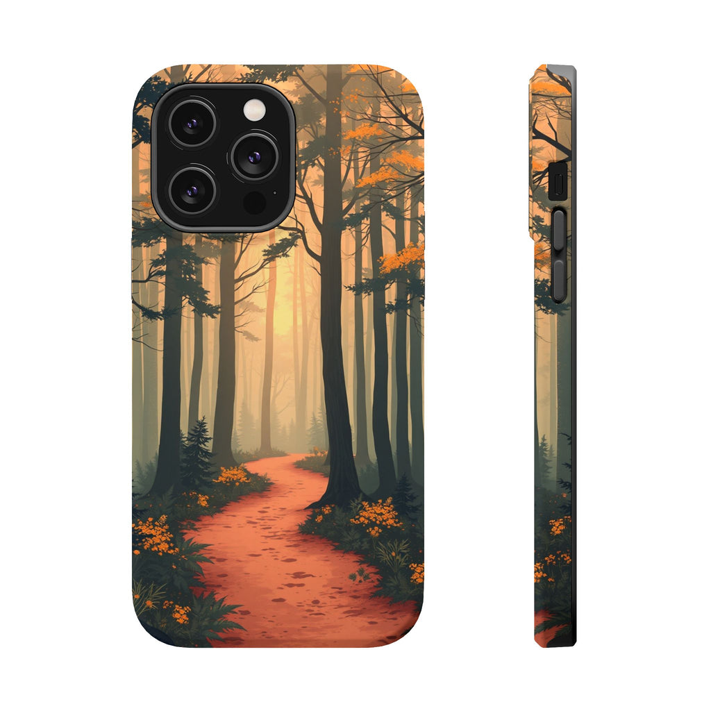 iPhone Misty Forest Path Electric Art Slim Everyday iPhone 14 Designer · iPhone
