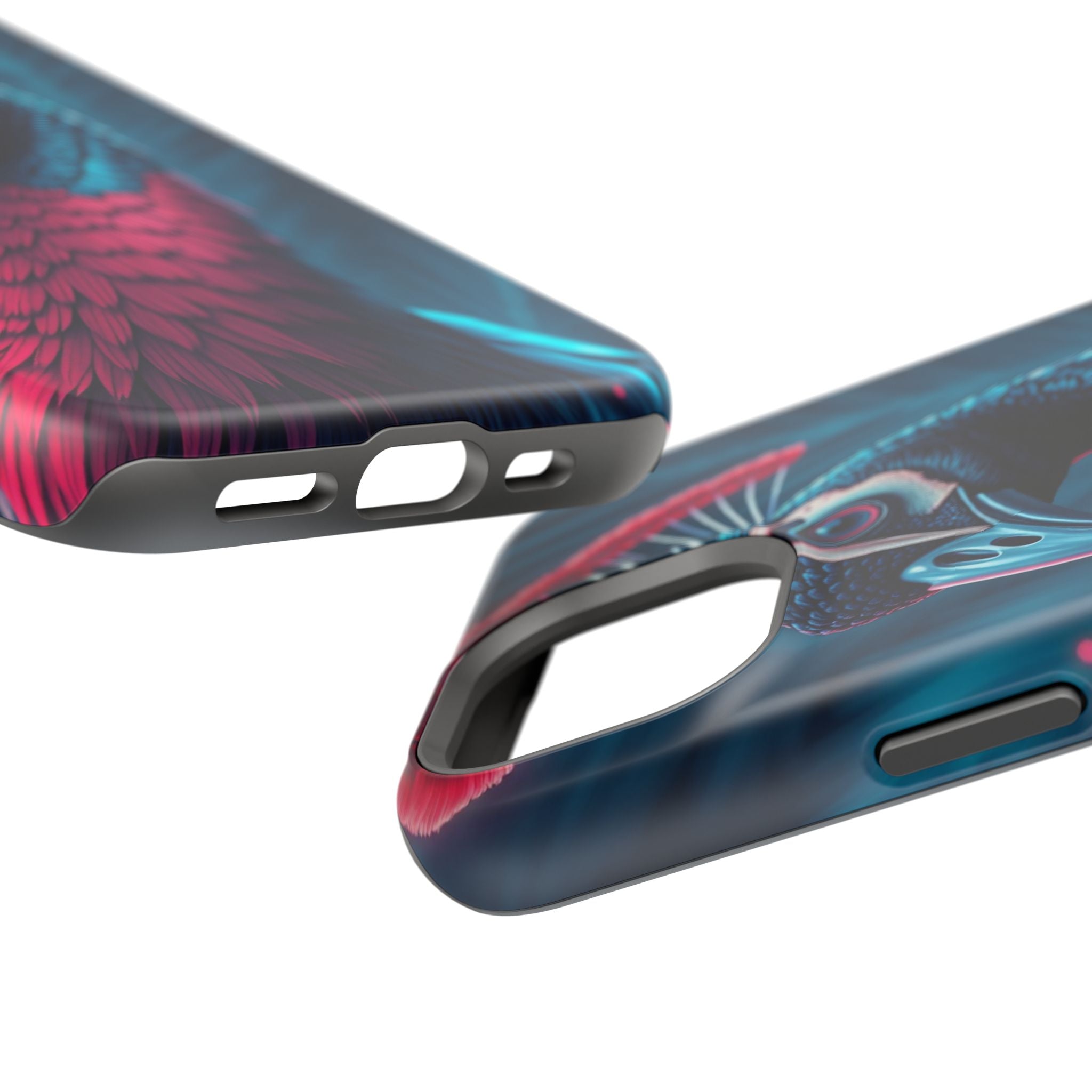 iPhone Nouveau Peacock Electric Art Slim Everyday Designer Case · iPhone Case