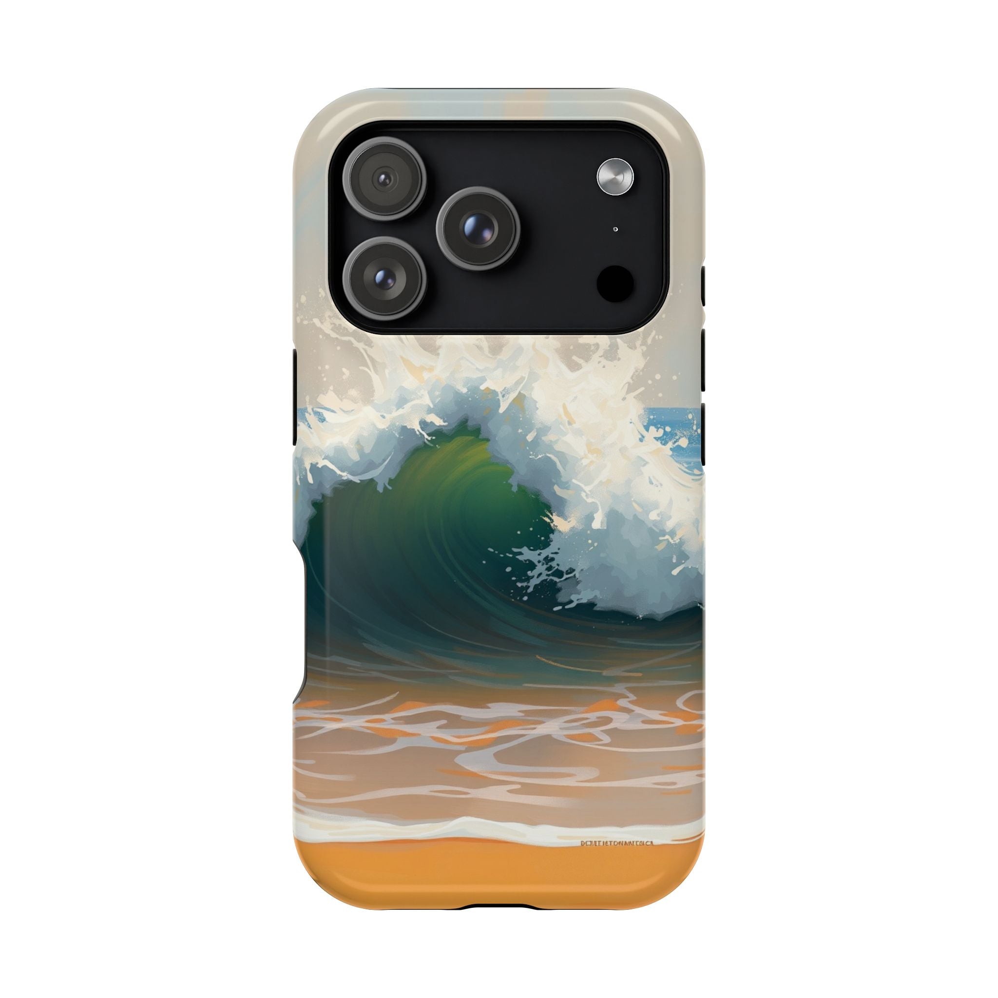 iPhone Radiant Ocean Wave Crash Design Slim Everyday Designer Case · iPhone Case