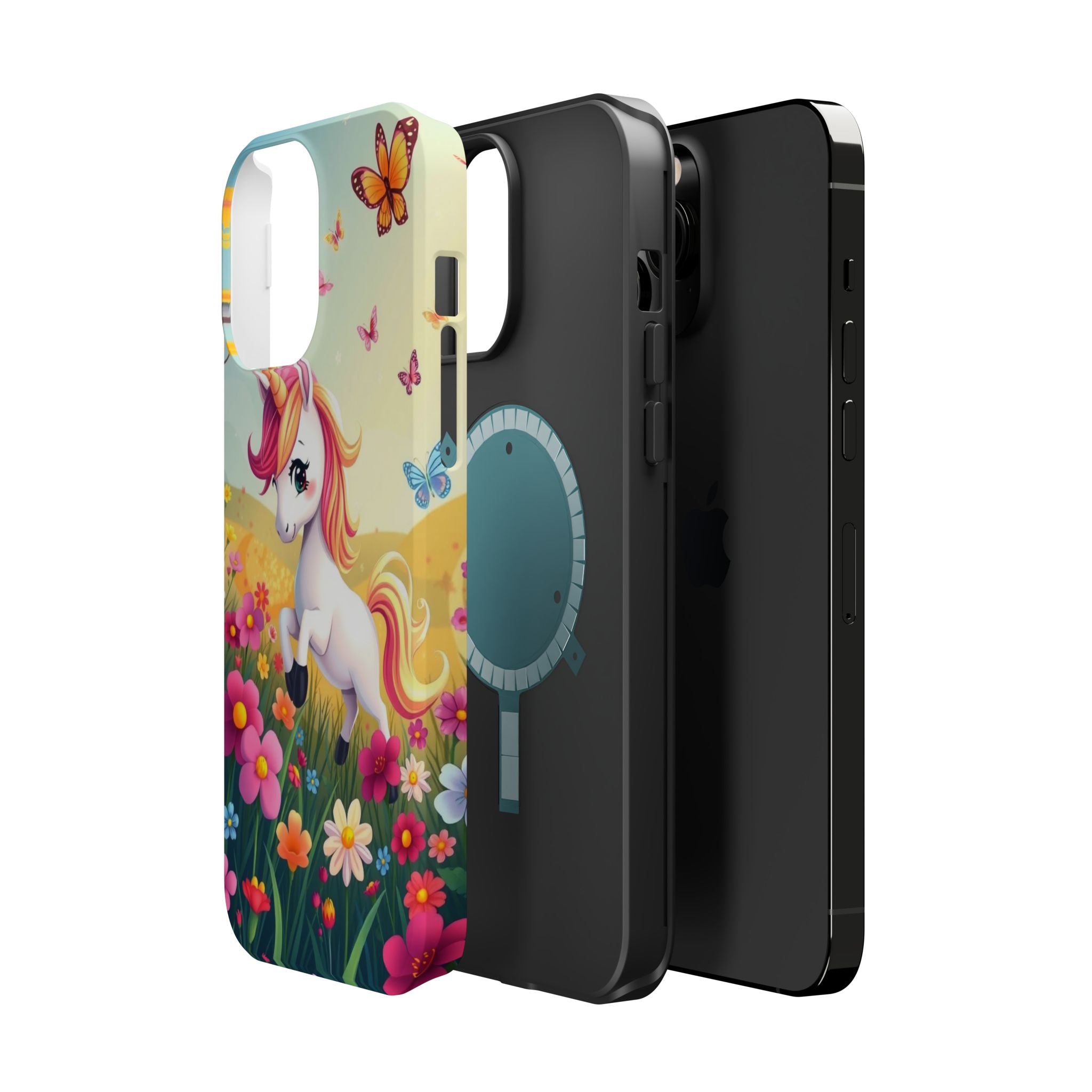 iPhone Magical Meadow Unicorn Kids Fun iPhone Phone Case Gift Slim · iPhone Case