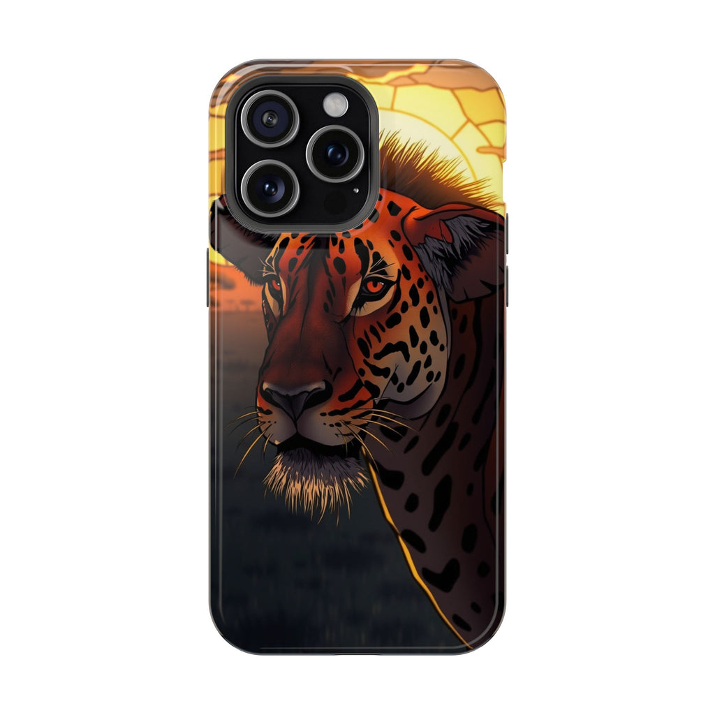 iPhone Savanna Horizon Stained Glass Slim Everyday Designer Case · iPhone Case