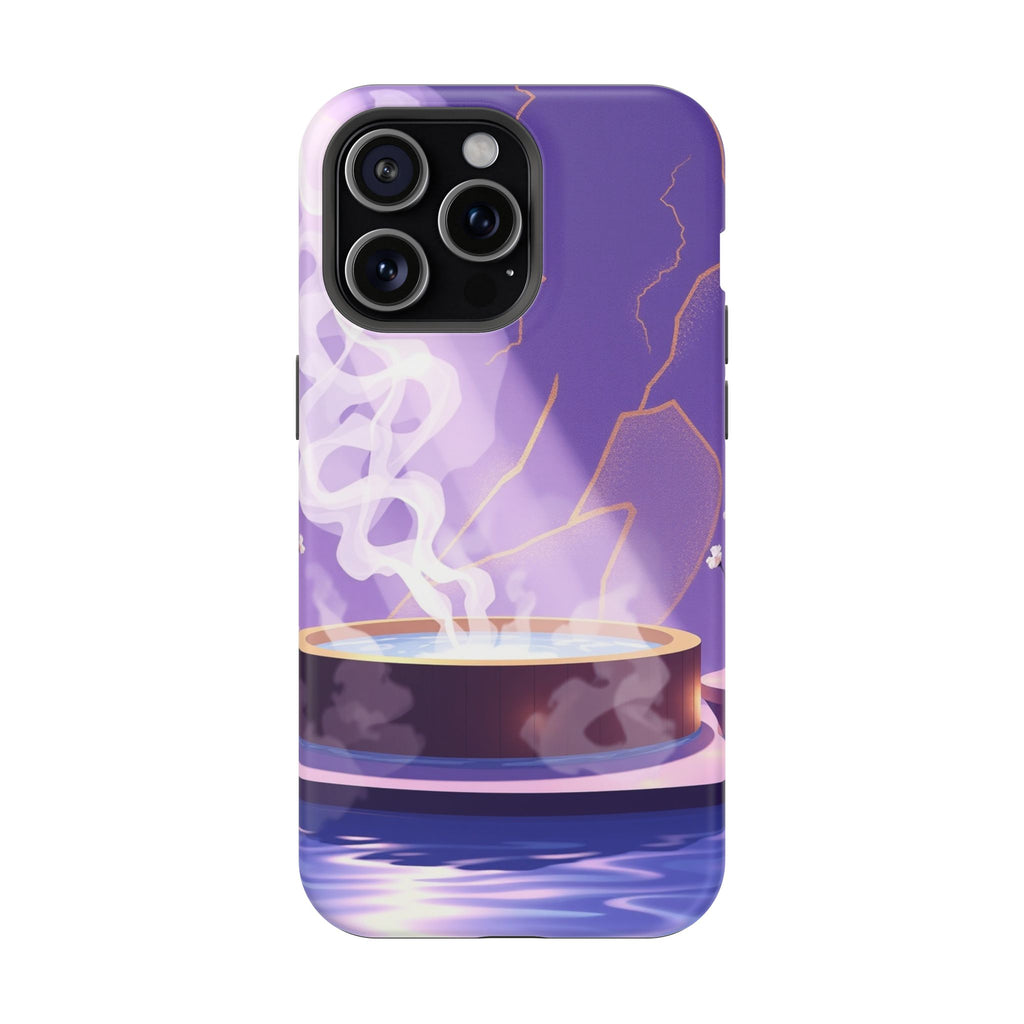 iPhone Hot Spring Steam Gold Foil Luxury Slim Everyday iPhone Designer · iPhone