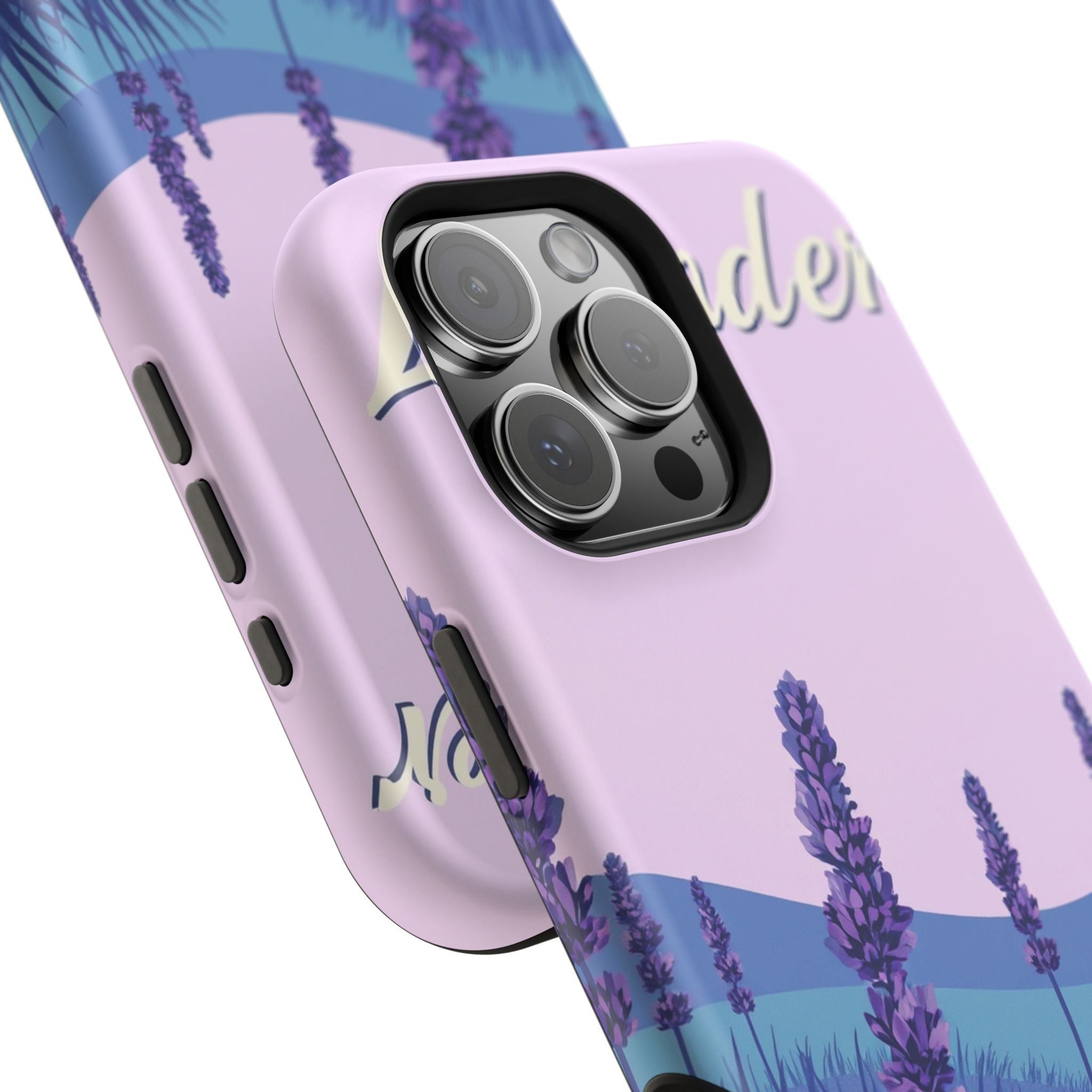 iPhone Lavender Haze Vintage Retro Poster Slim iPhone Everyday Designer · iPhone
