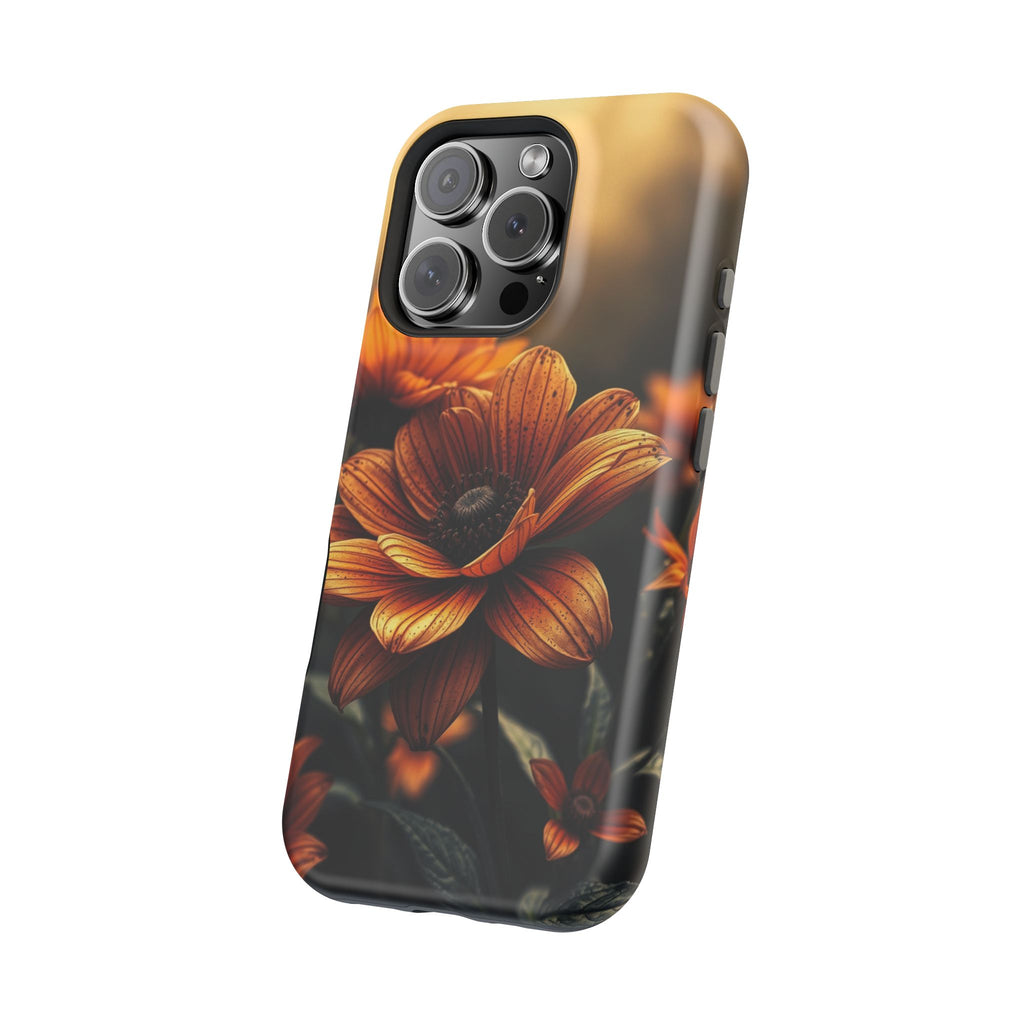 iPhone Radiant Floral Ombre Design Bold Modern Everyday Snap Case · iPhone Case