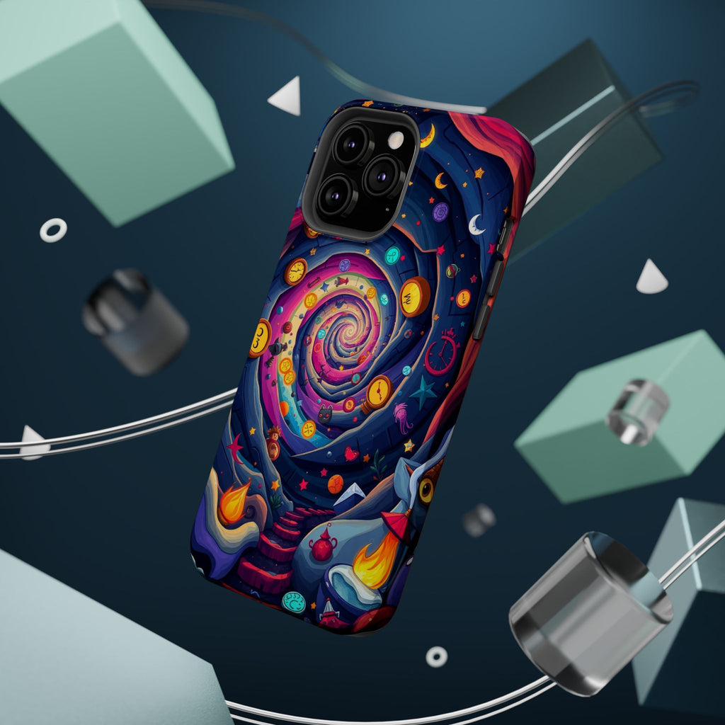 iPhone Time Portal Swirl Kids Fun iPhone Phone Case Gift Clean Minimal · iPhone