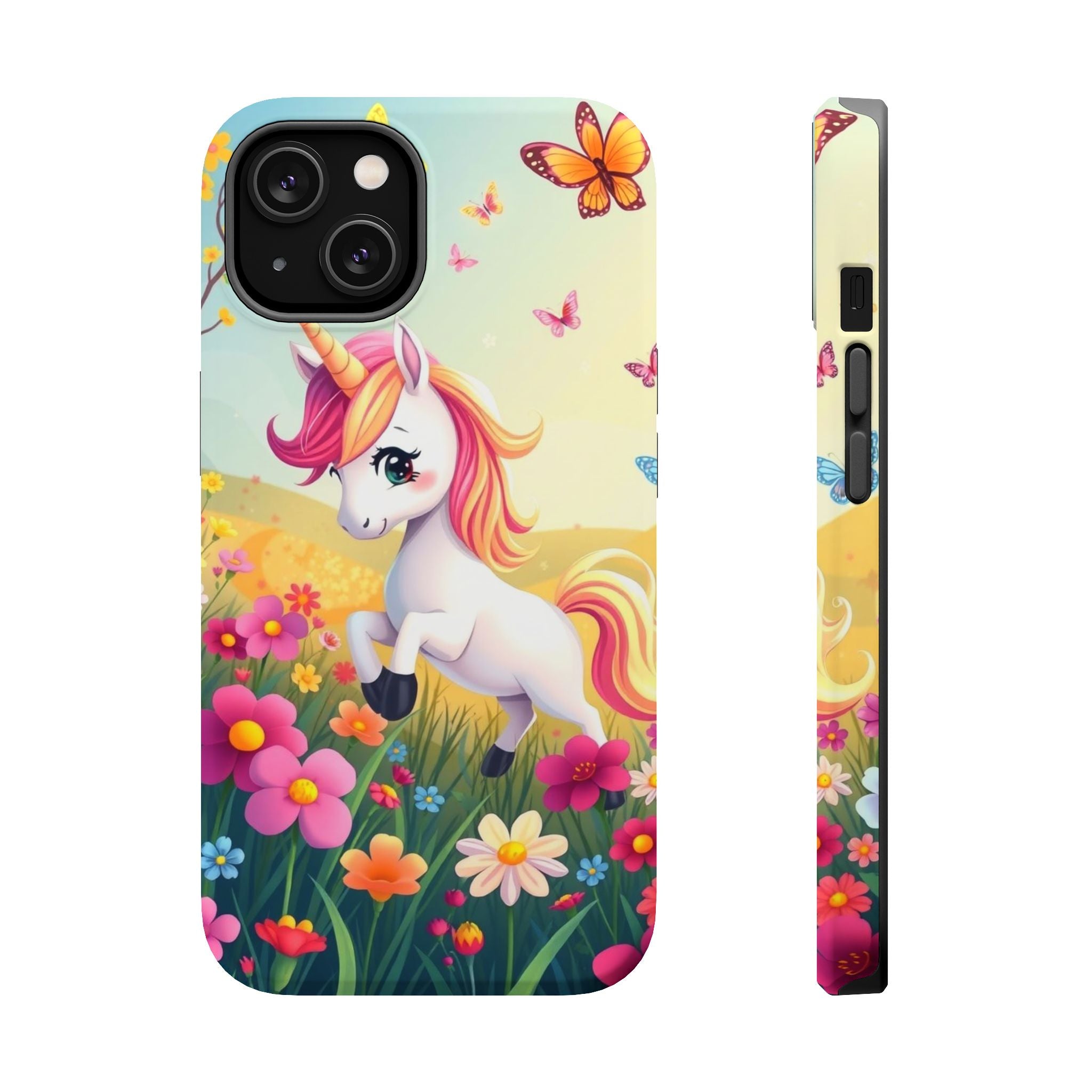 iPhone Magical Meadow Unicorn Kids Fun iPhone Phone Case Gift Slim · iPhone Case