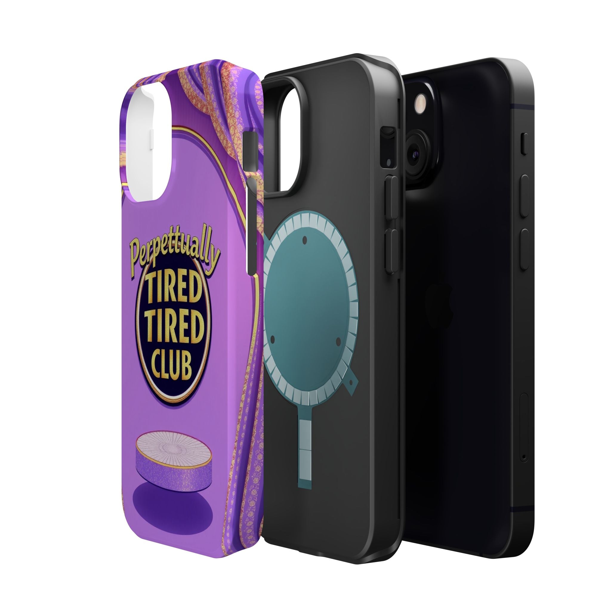 iPhone Perpetually Tired Club Bold Art Slim Everyday Designer Case · iPhone Case
