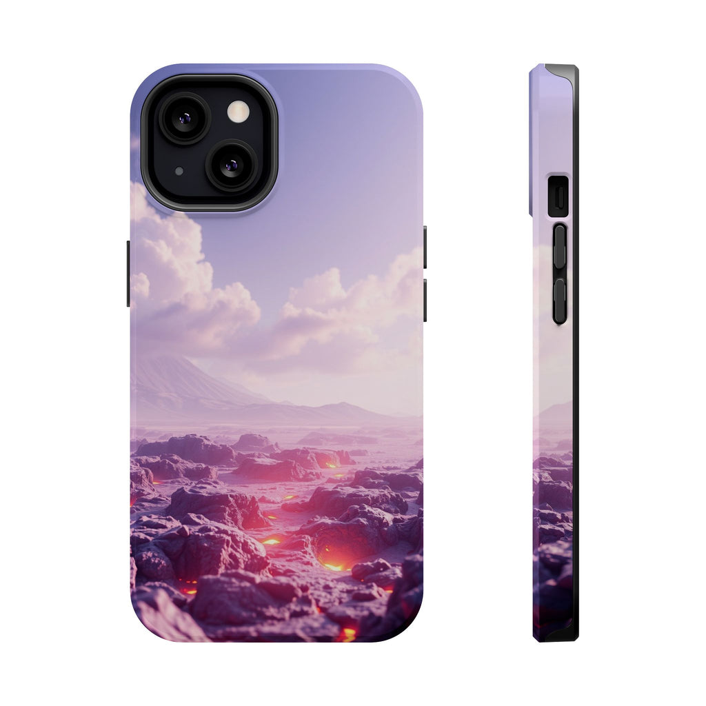iPhone Lava Field Cinematic Art Slim Everyday Designer Case · iPhone Case