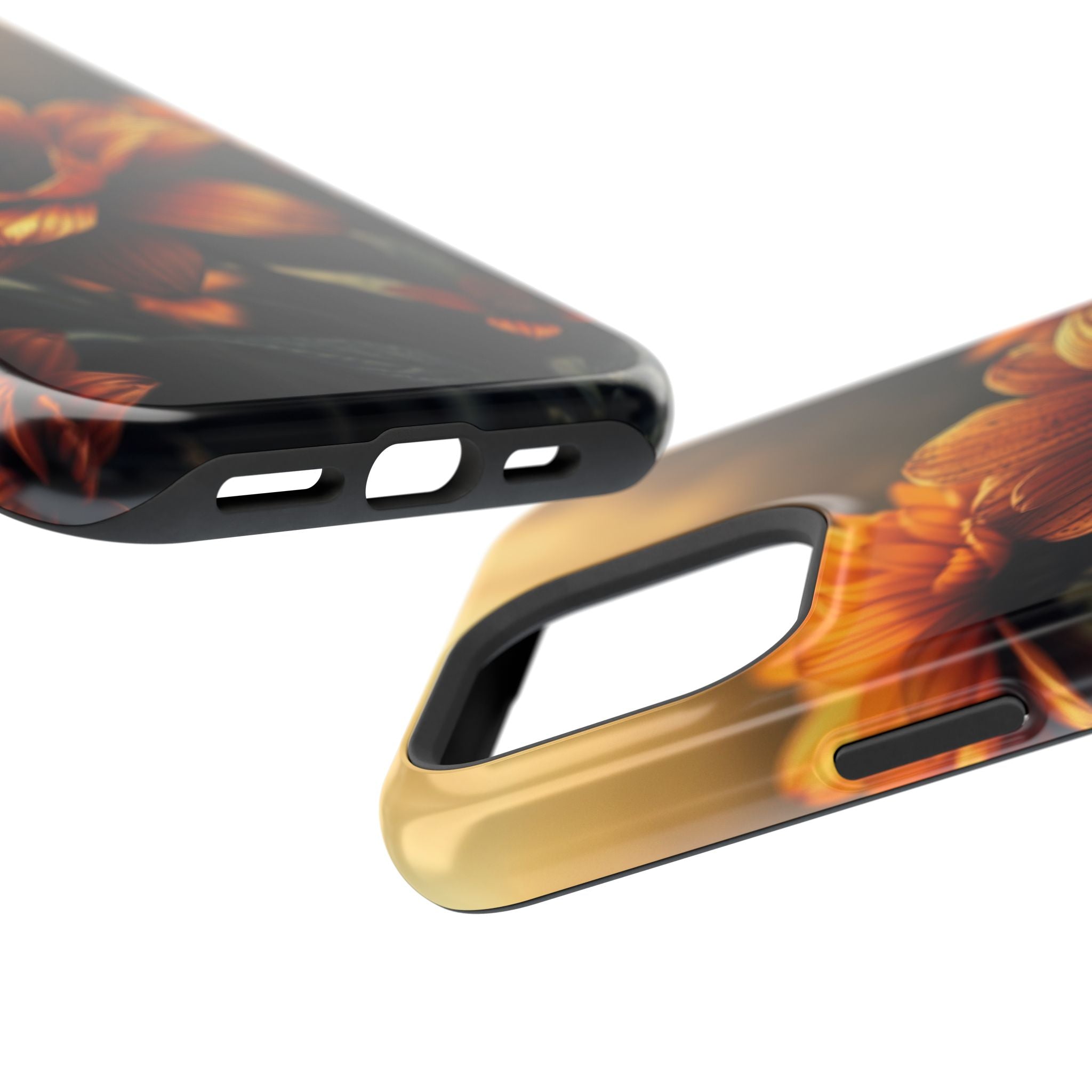 iPhone Radiant Floral Ombre Design Bold Modern Everyday Snap Case · iPhone Case