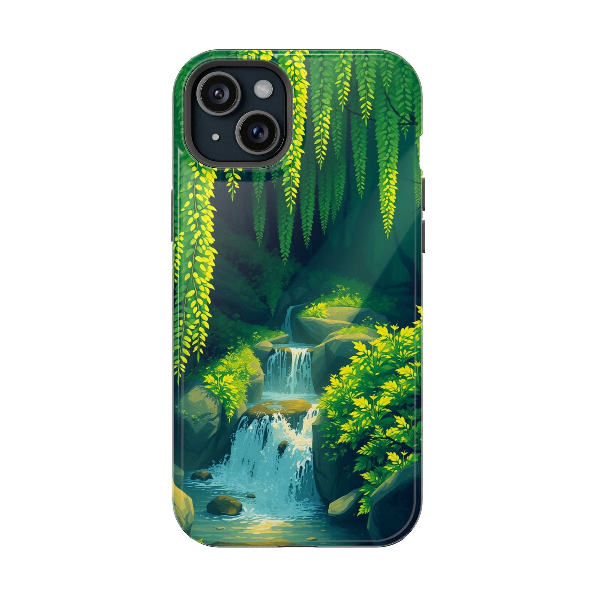 iPhone Earthy Wisteria Cascade Design Slim Everyday iPhone 13 Designer · iPhone