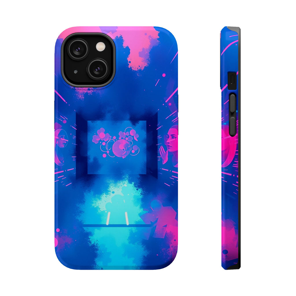 iPhone Digital Noise Vibrant Watercolor Slim Everyday iPhone Designer · iPhone C
