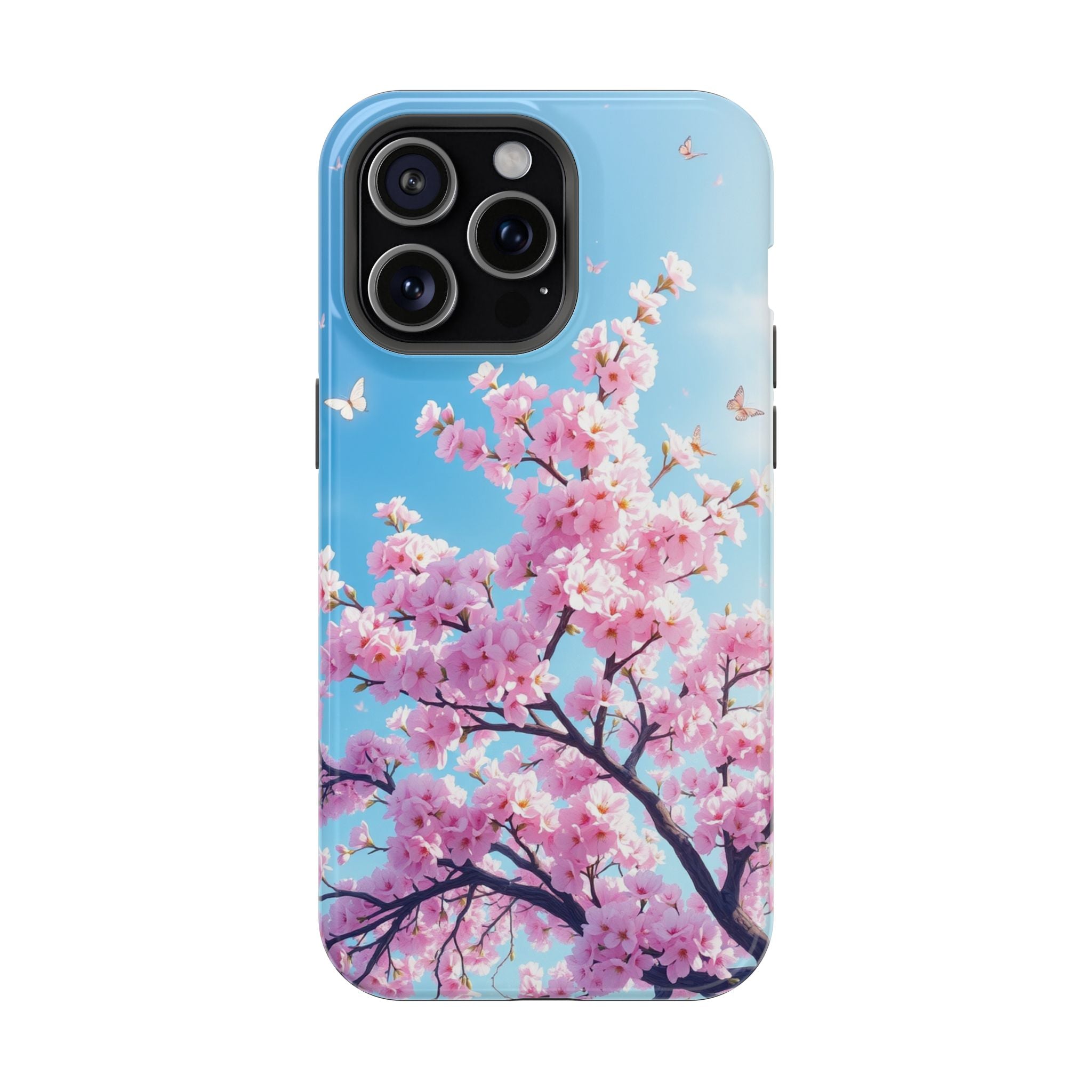 iPhone Cherry Blossom Floral Slim Everyday Designer Case · iPhone Case