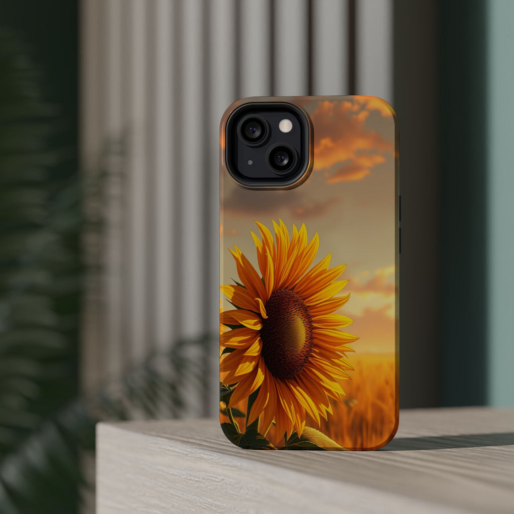 iPhone Sunflower Prairie Electric Art Slim Everyday Designer Case · iPhone Case