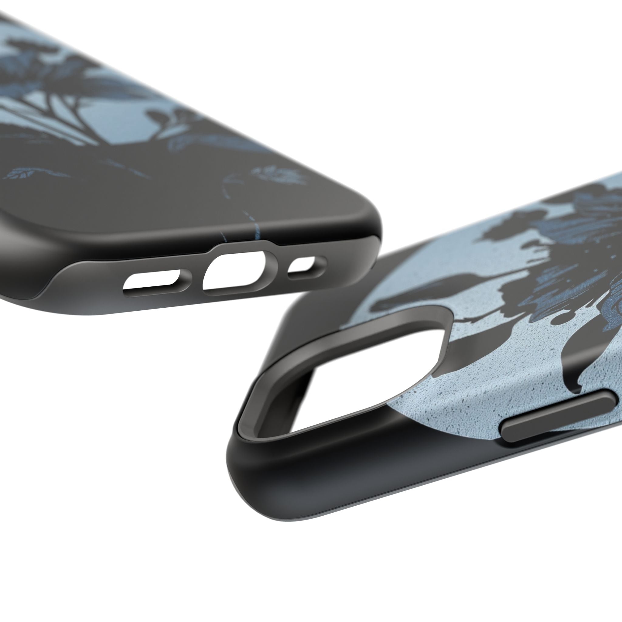 iPhone Radiant Floral Silhouette Design Slim Everyday Designer Case · iPhone Cas