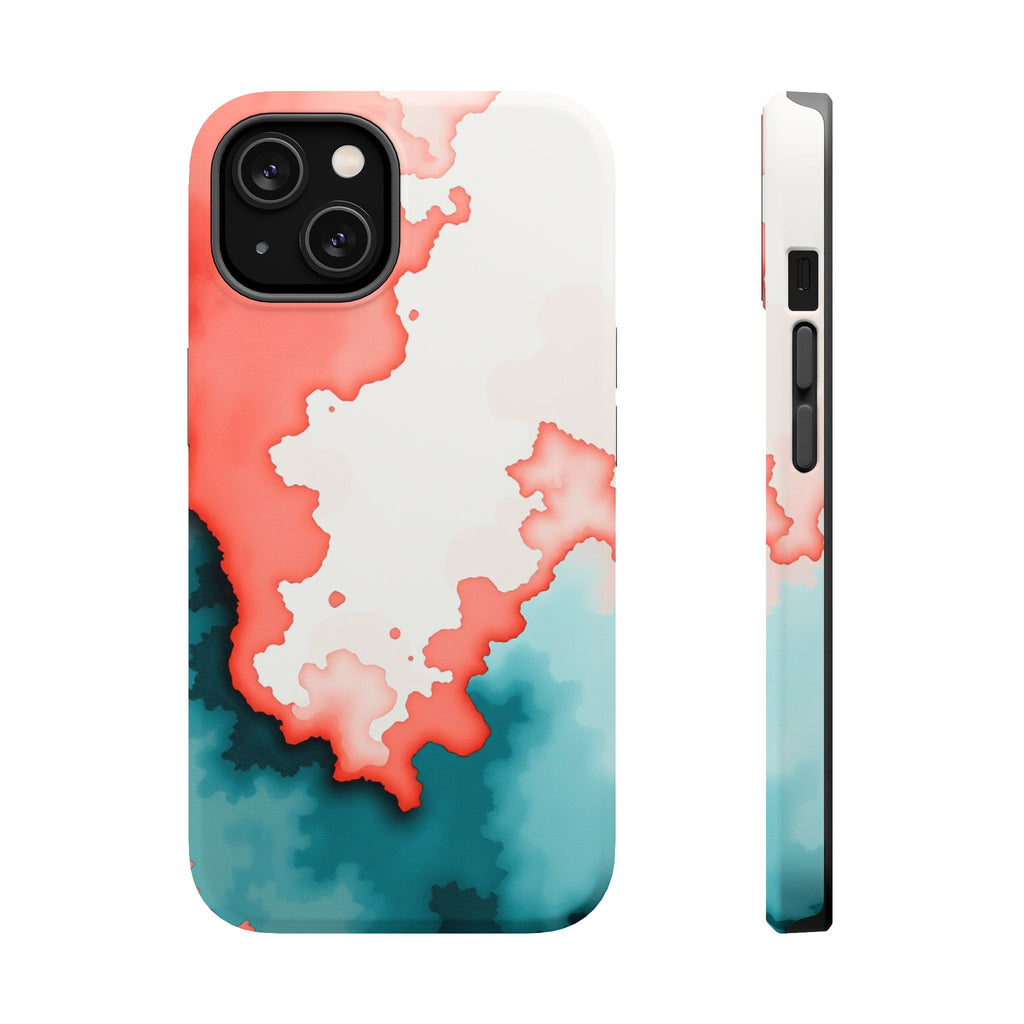 iPhone Watercolor Wash Dark Gothic Ink Slim Everyday Designer Case · iPhone Case