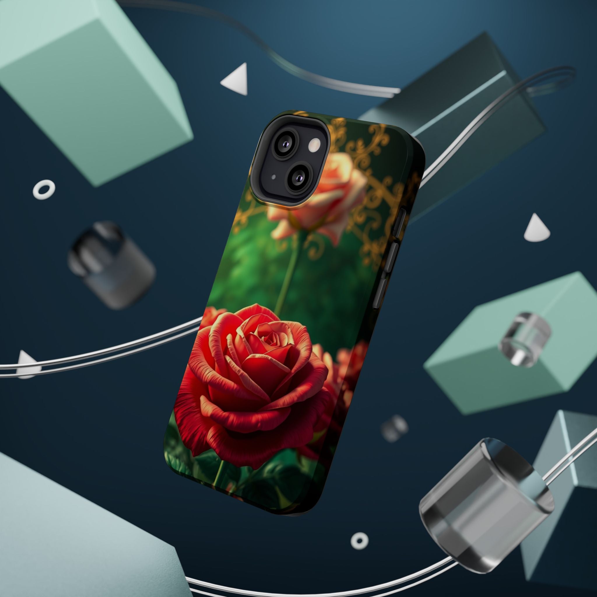 iPhone Rose Garden Enchanted Art Bold Modern Everyday Snap Case · iPhone Case