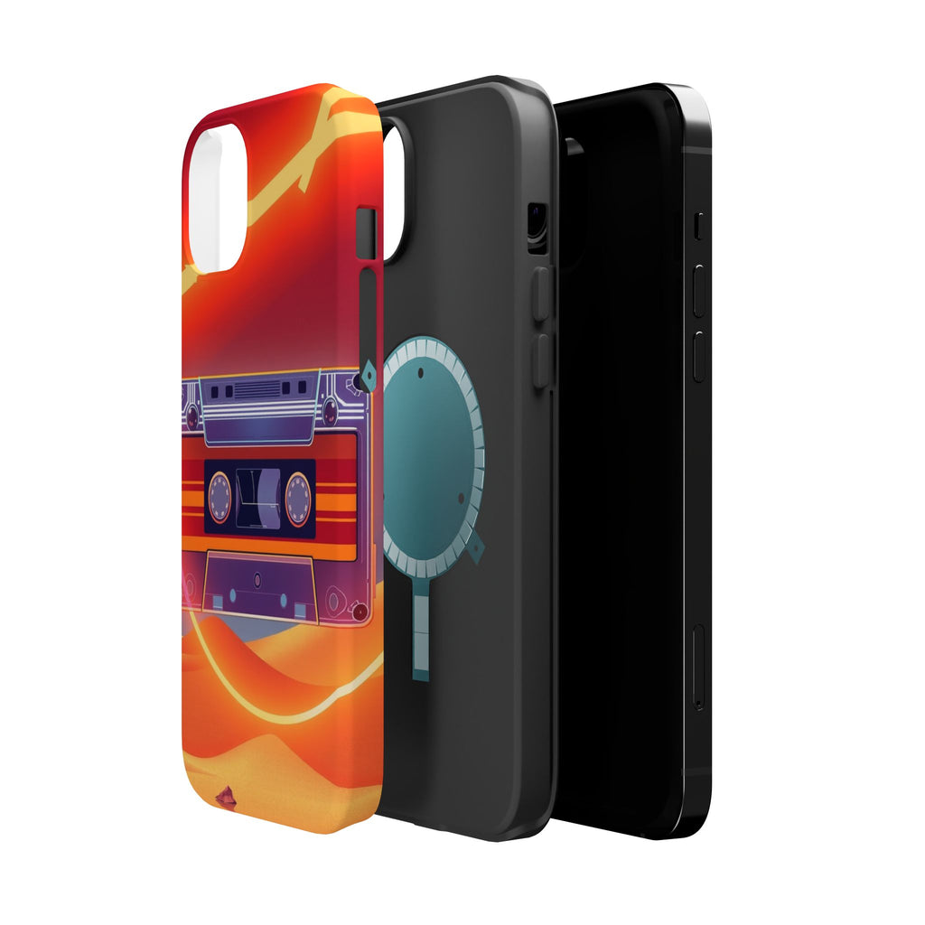 iPhone Cassette Tape Rewind Bold Art Slim Everyday Designer Case · iPhone Case