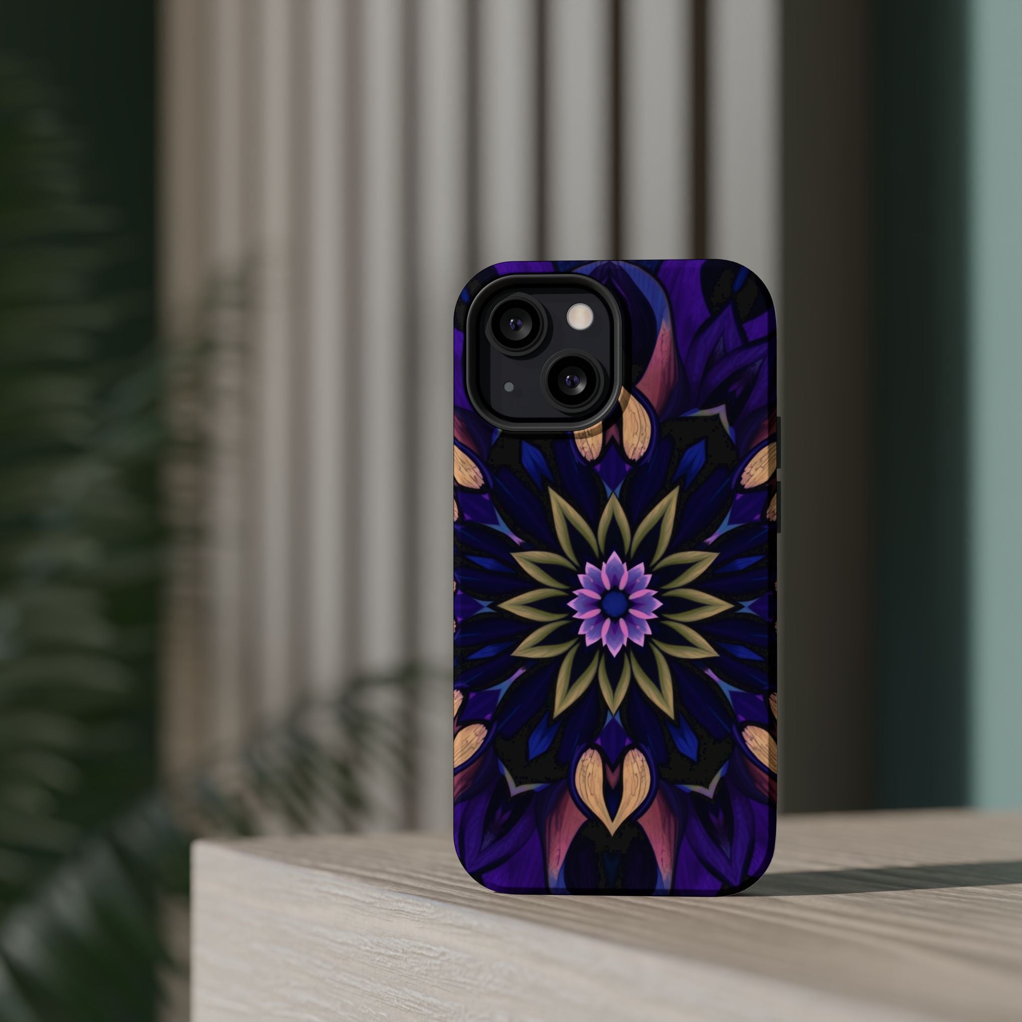 iPhone Floral Mandala Mystic Art Bold Modern Everyday Snap Case · iPhone Case