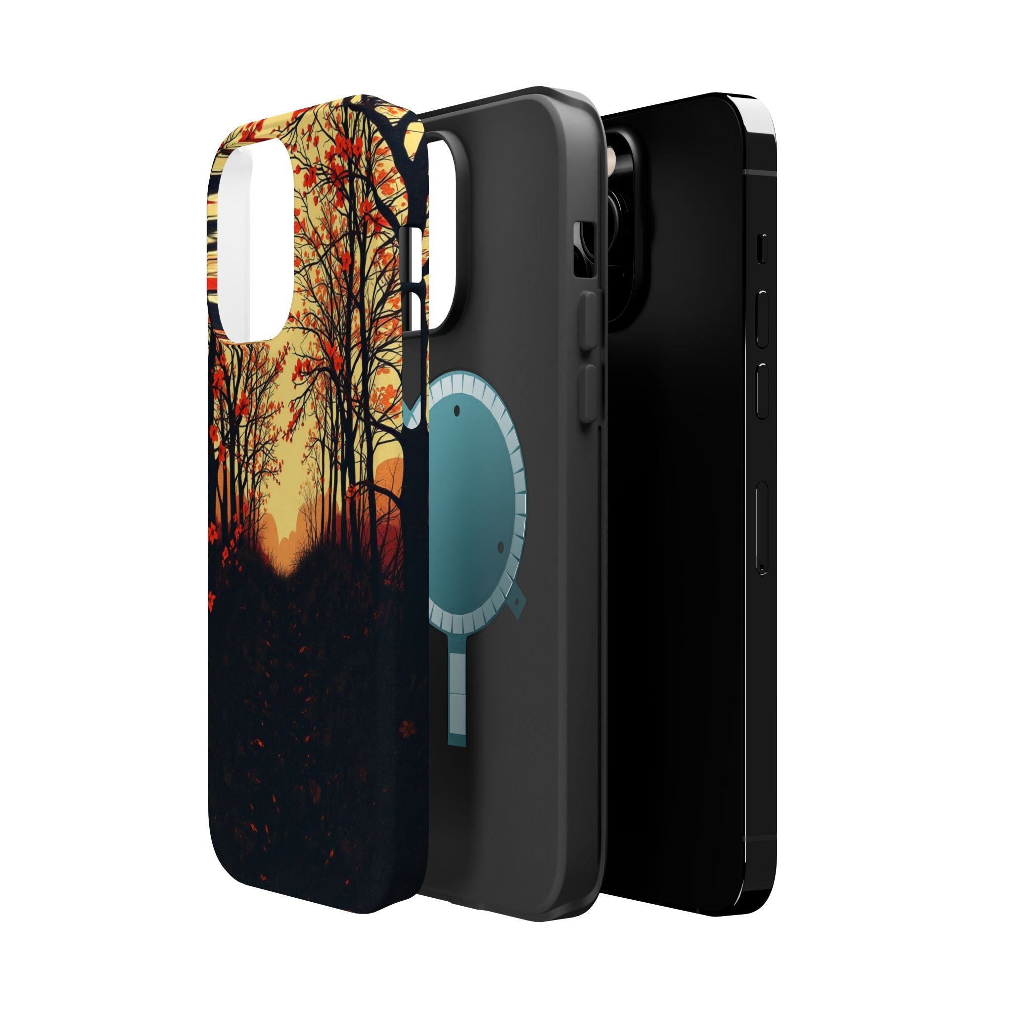 iPhone Dreamy Blossom Trail Design Bold Modern Everyday Snap Case · iPhone Case