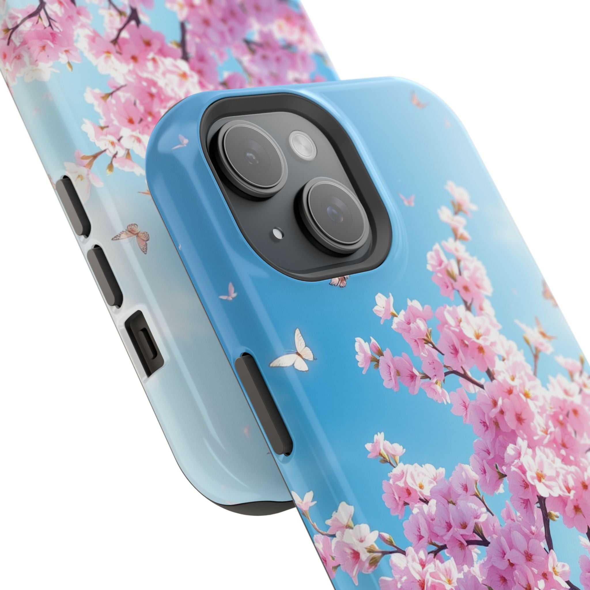 iPhone Cherry Blossom Floral Slim Everyday Designer Case · iPhone Case