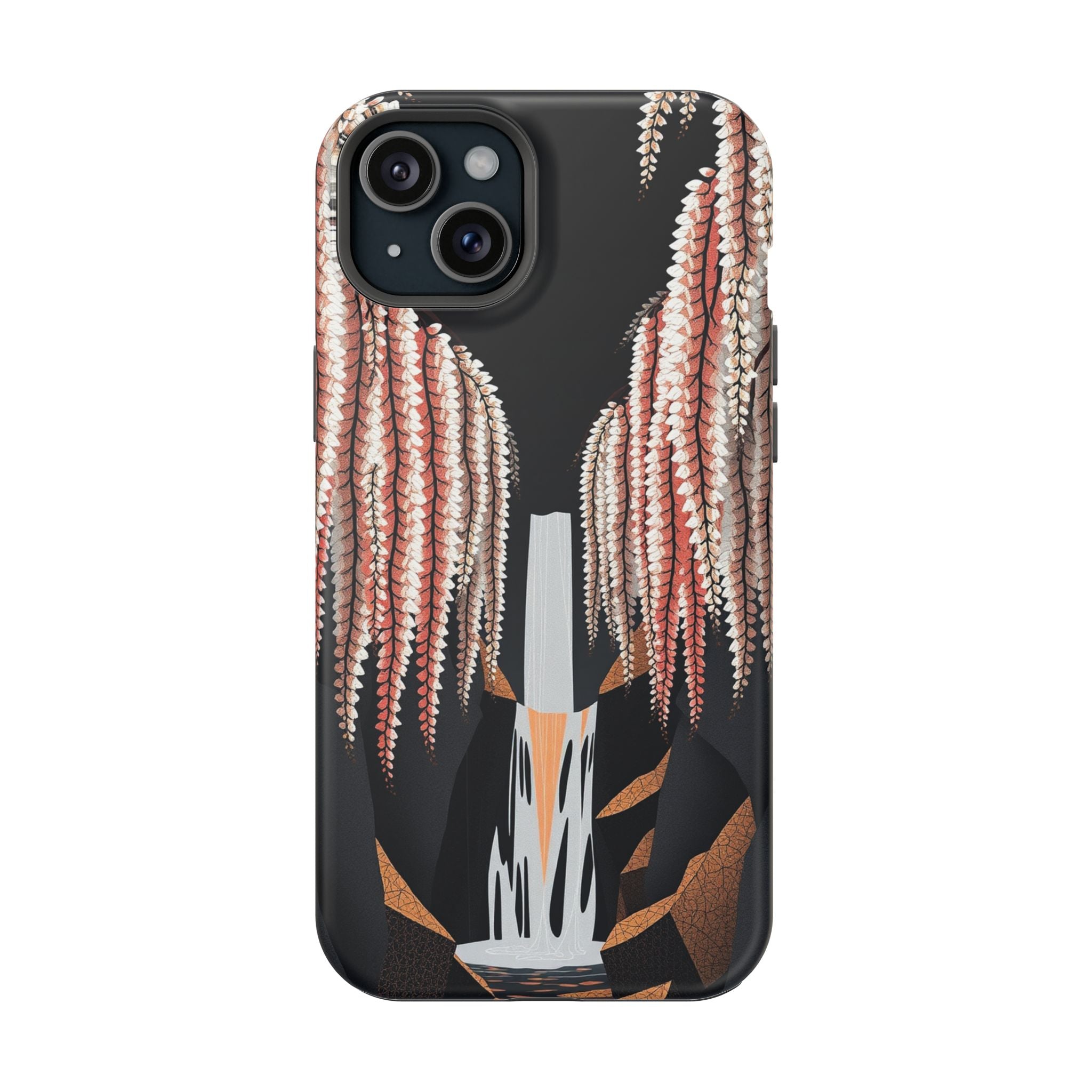 iPhone Earthy Wisteria Cascade Design Slim Everyday iPhone 10 Designer · iPhone