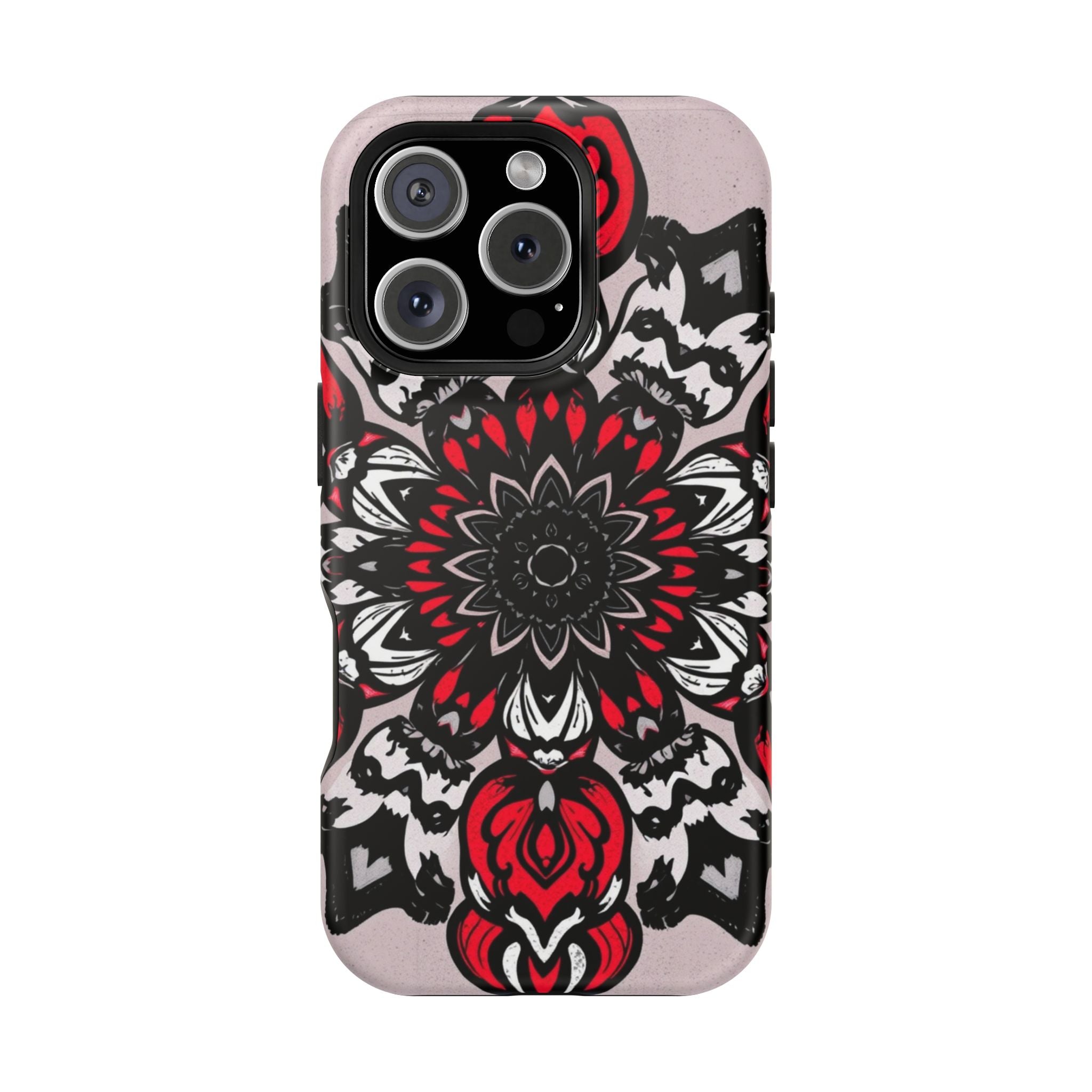 iPhone Floral Mandala Bold Art Slim Everyday Designer Case · iPhone Case
