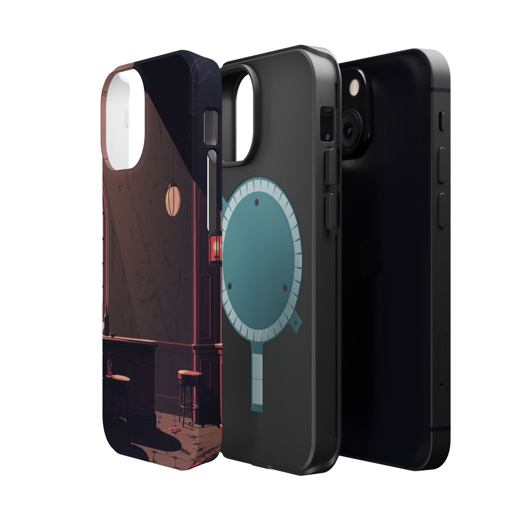 iPhone Speakeasy Dark Grunge Distressed Slim Everyday Designer Case · iPhone Cas
