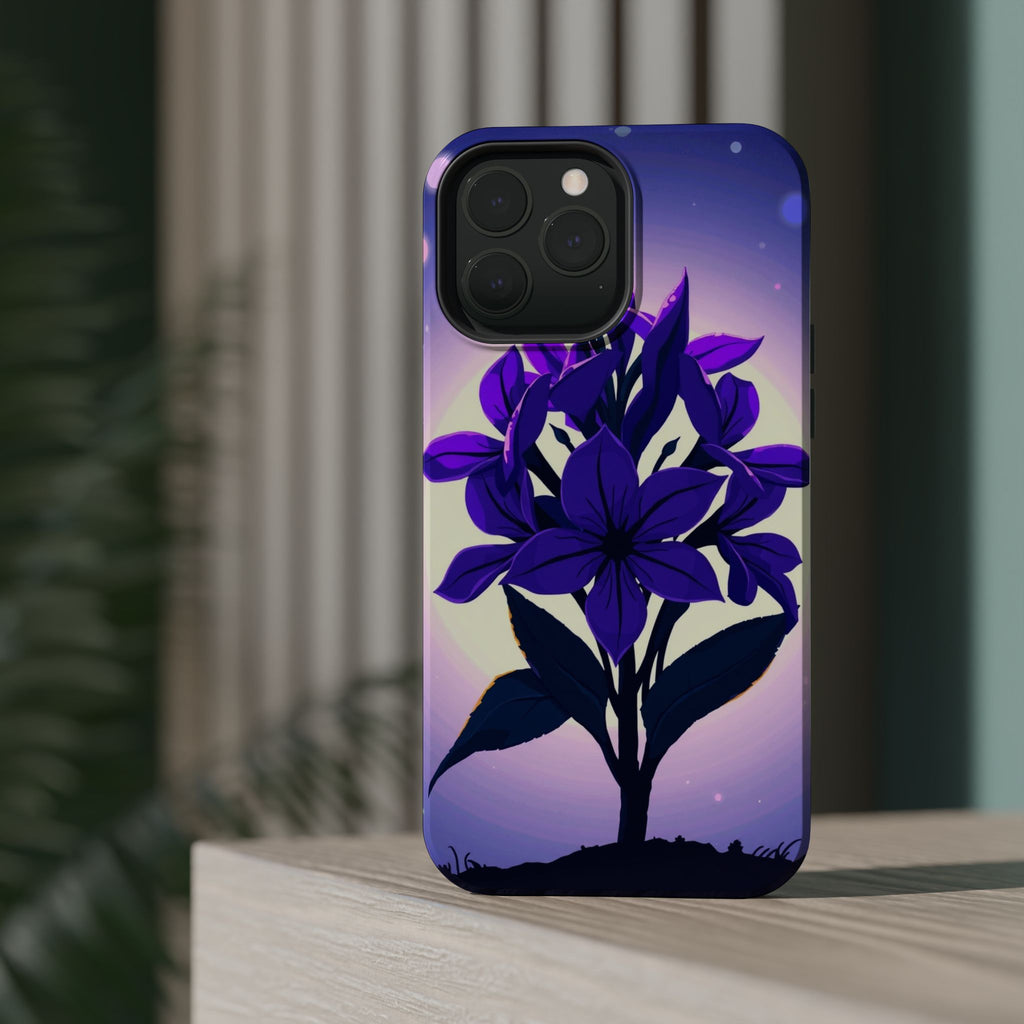 iPhone Floral Crown Mystic Art 13 Bold Modern Everyday Snap Case · iPhone Case