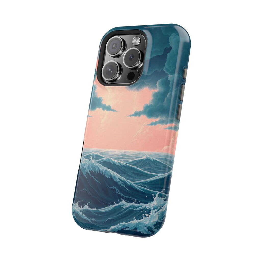 iPhone Storm at Sea 3D Digital Slim Everyday Designer Case · iPhone Case