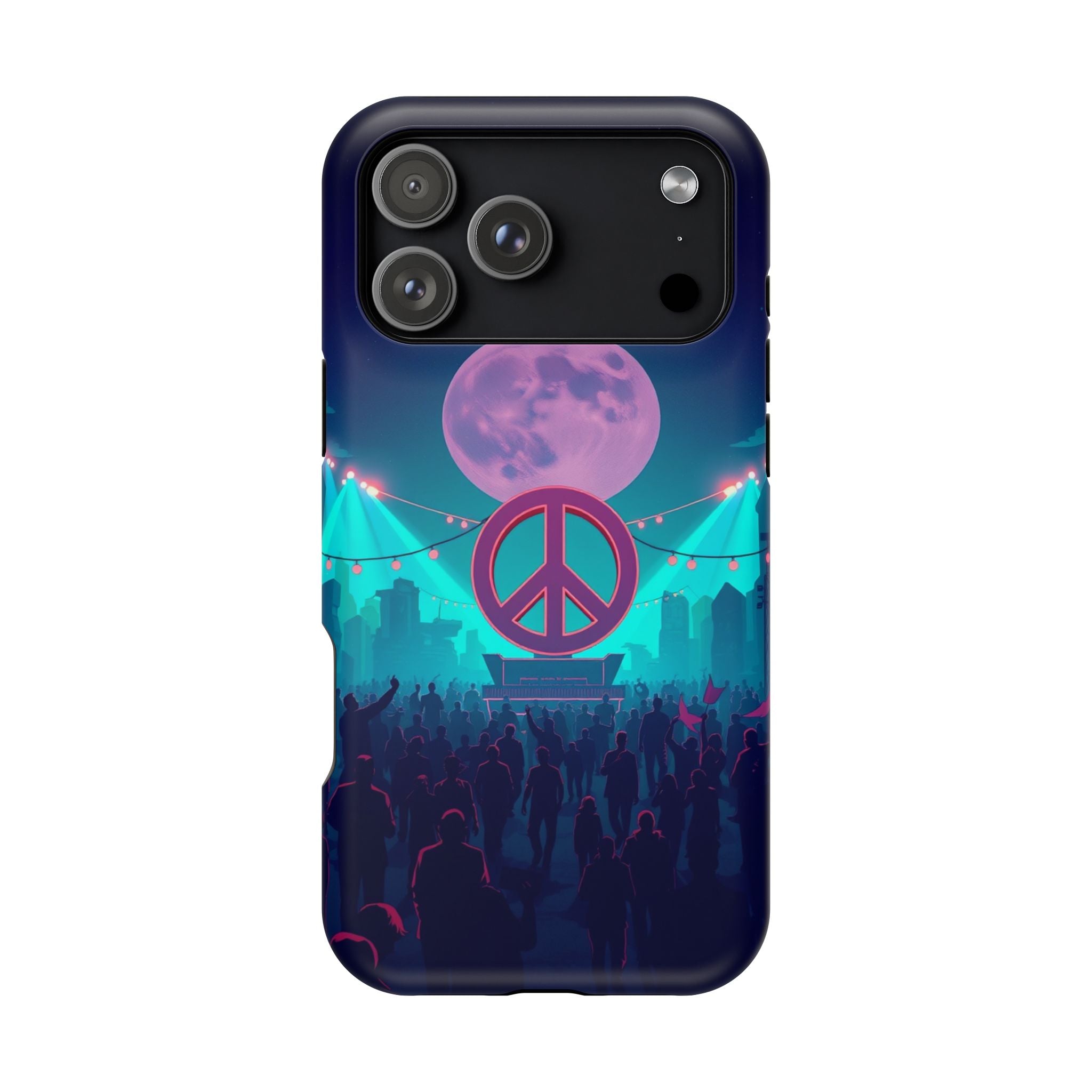 iPhone Woodstock Peace Mystic Art Bold Modern Everyday Snap Case · iPhone Case