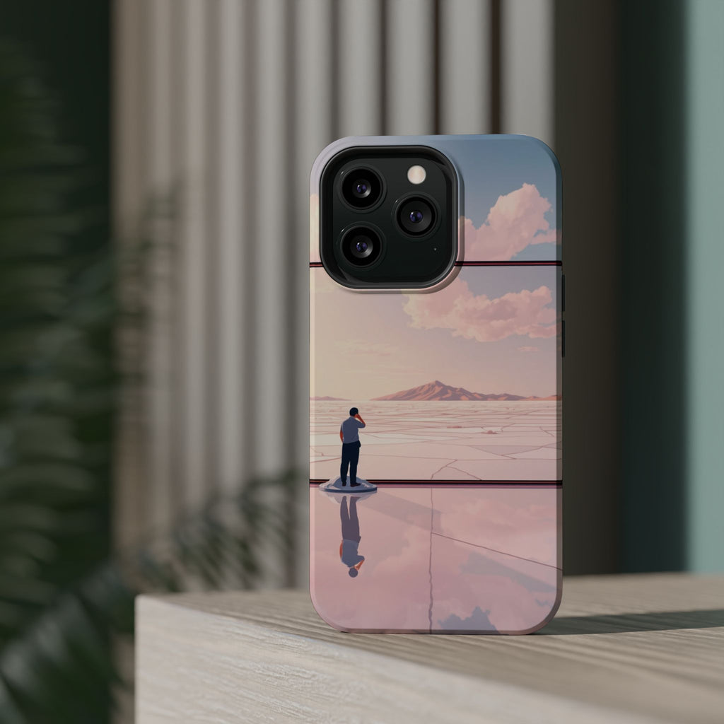 iPhone Salt Flat Mirror Stained Glass Slim Everyday Designer Case · iPhone Case