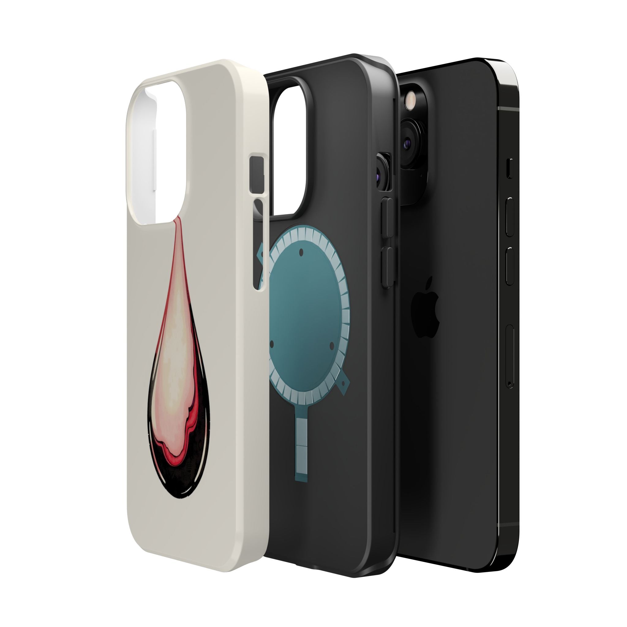 iPhone Ink Drop Dark Gothic Slim Everyday Designer Case · iPhone Case Quiet Mood