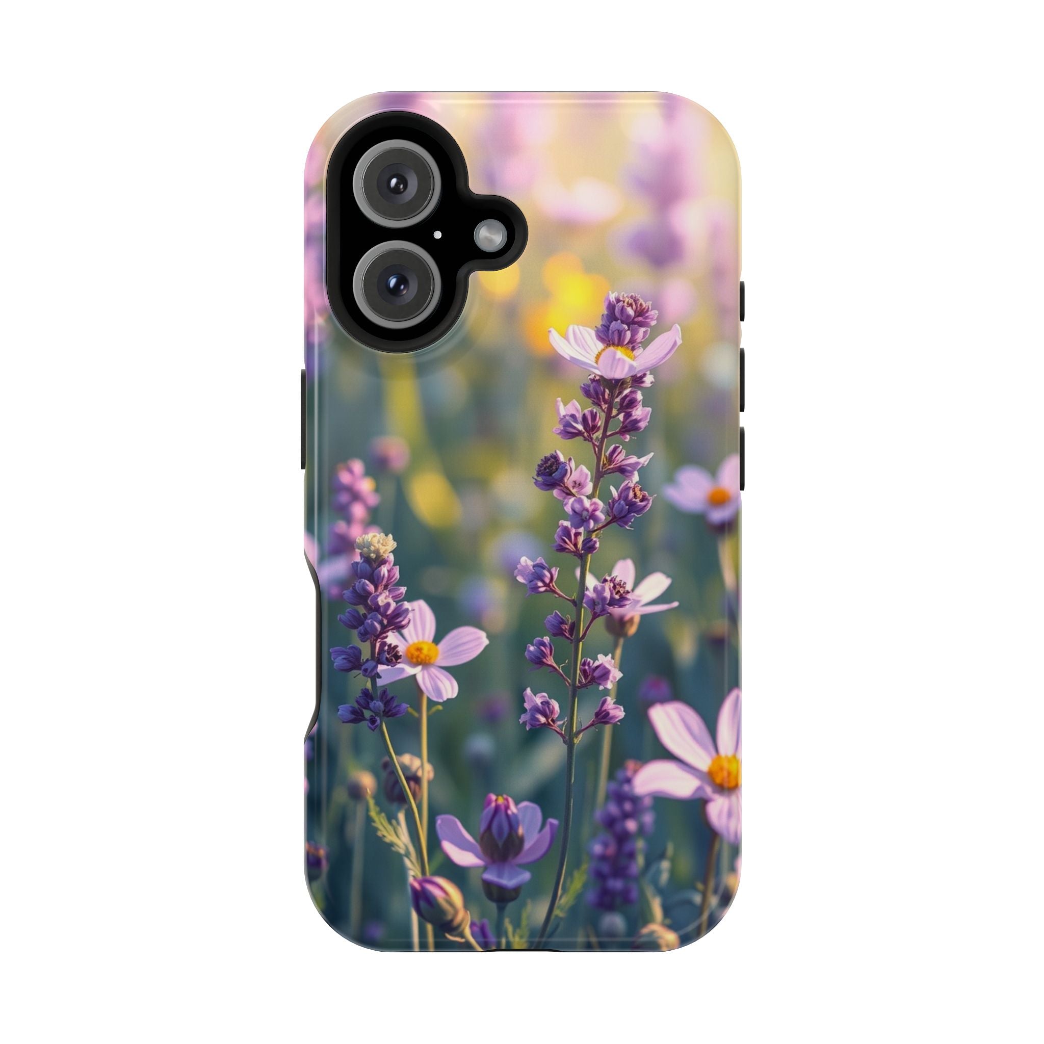 iPhone Lavender And Pearl Wildflower Field Slim iPhone Everyday · iPhone Case