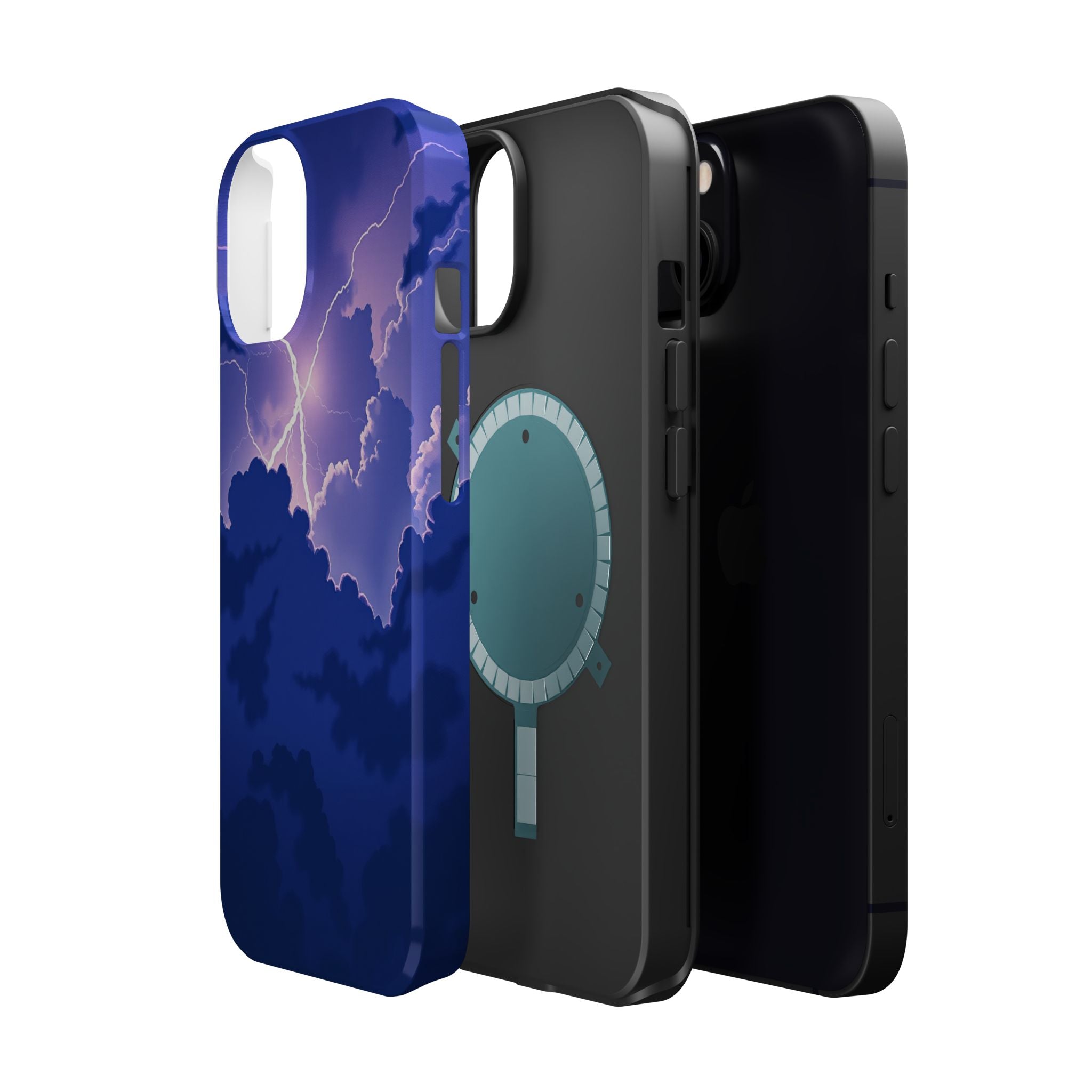 iPhone Indigo And Violet Thunderstorm Sky Slim iPhone Everyday Designer · iPhone