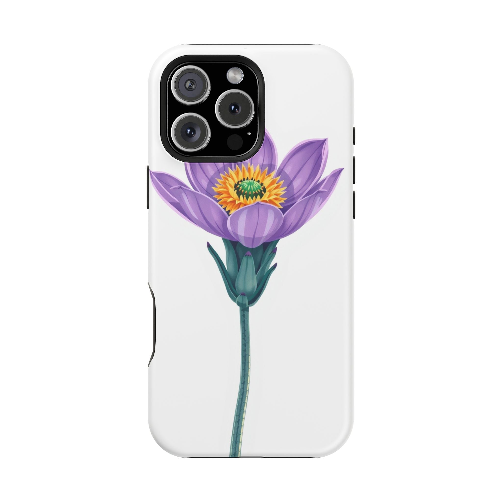 iPhone Indigo And Violet Desert Flower Slim Everyday Designer Case · iPhone Case