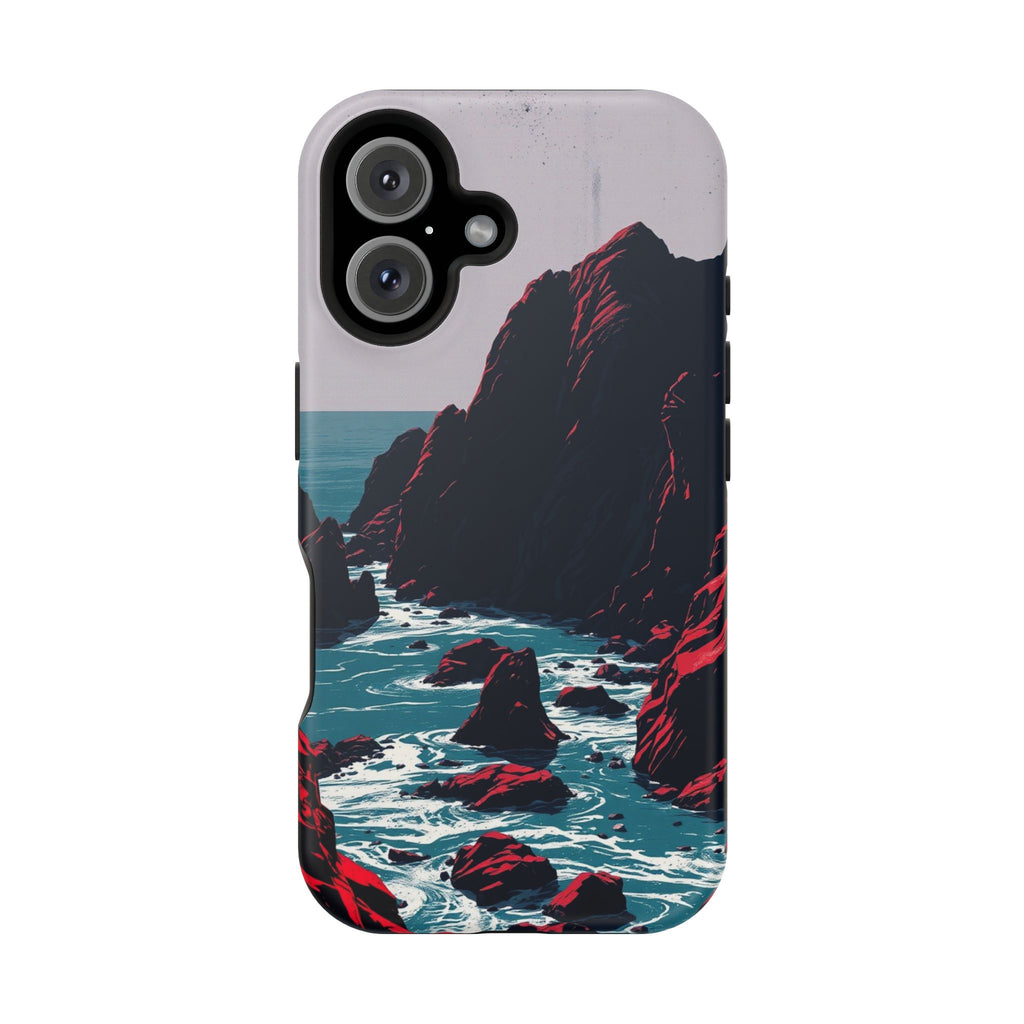 iPhone Vibrant Rocky Coastline Design Slim Everyday iPhone 15 Designer · iPhone