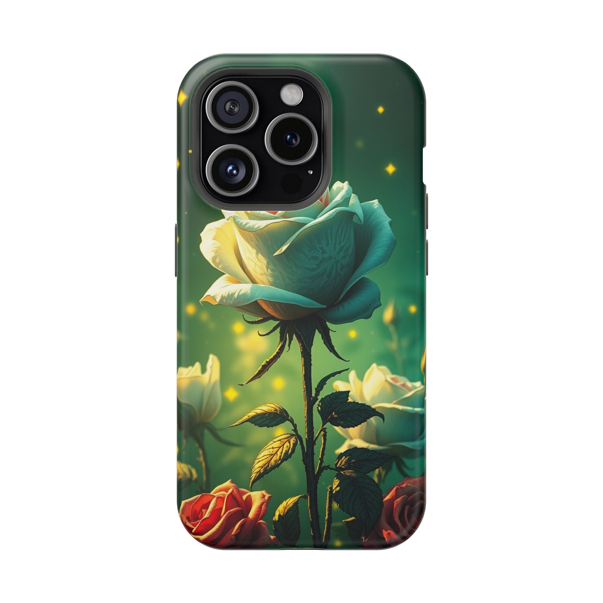 iPhone Earthy Rose Garden Design Bold Modern Everyday Snap Case · iPhone Case