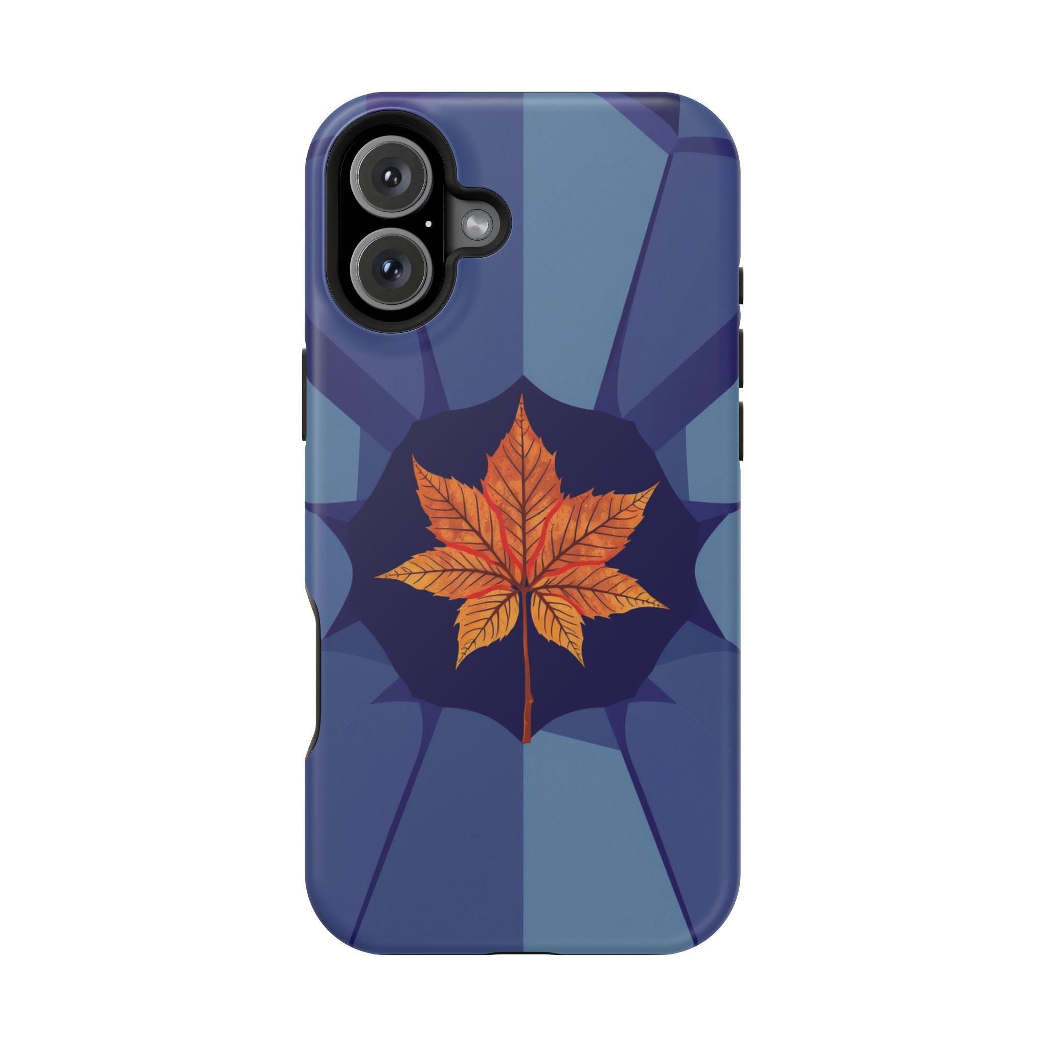 iPhone Autumn Maple Abstract Geometric Slim Everyday Designer Case · iPhone Case
