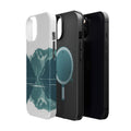 iPhone Sage And Ivory Fjord Reflection Slim Everyday Designer Case · iPhone Case