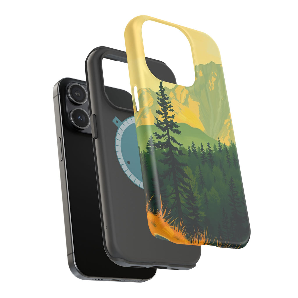 iPhone Pine Ridge Oil Painting Impressionist Slim iPhone Everyday · iPhone Case