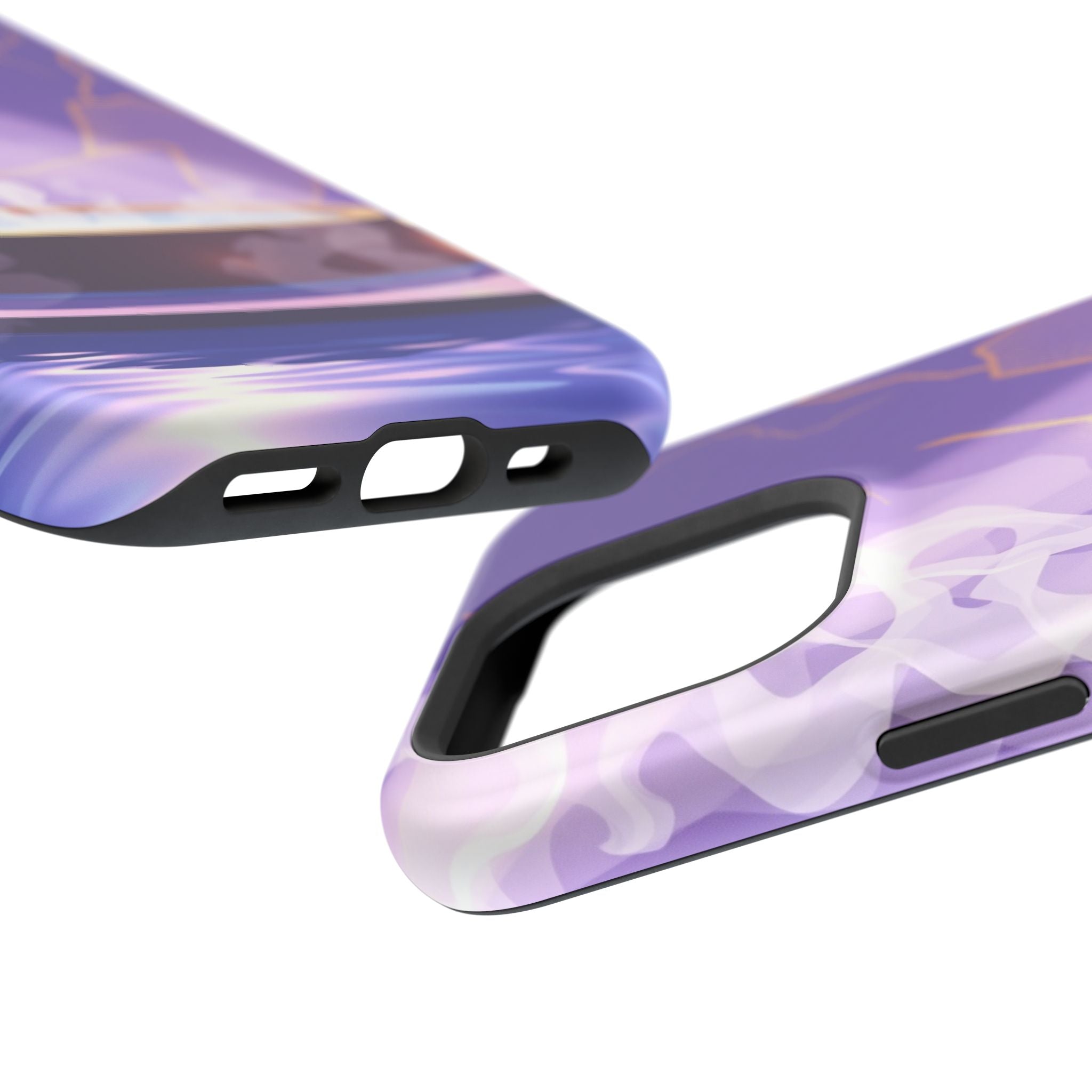 iPhone Hot Spring Steam Gold Foil Luxury Slim Everyday iPhone Designer · iPhone