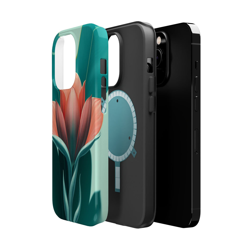 iPhone Dreamy Botanical Illustration Design Soft iPhone 14 Finish · iPhone Case