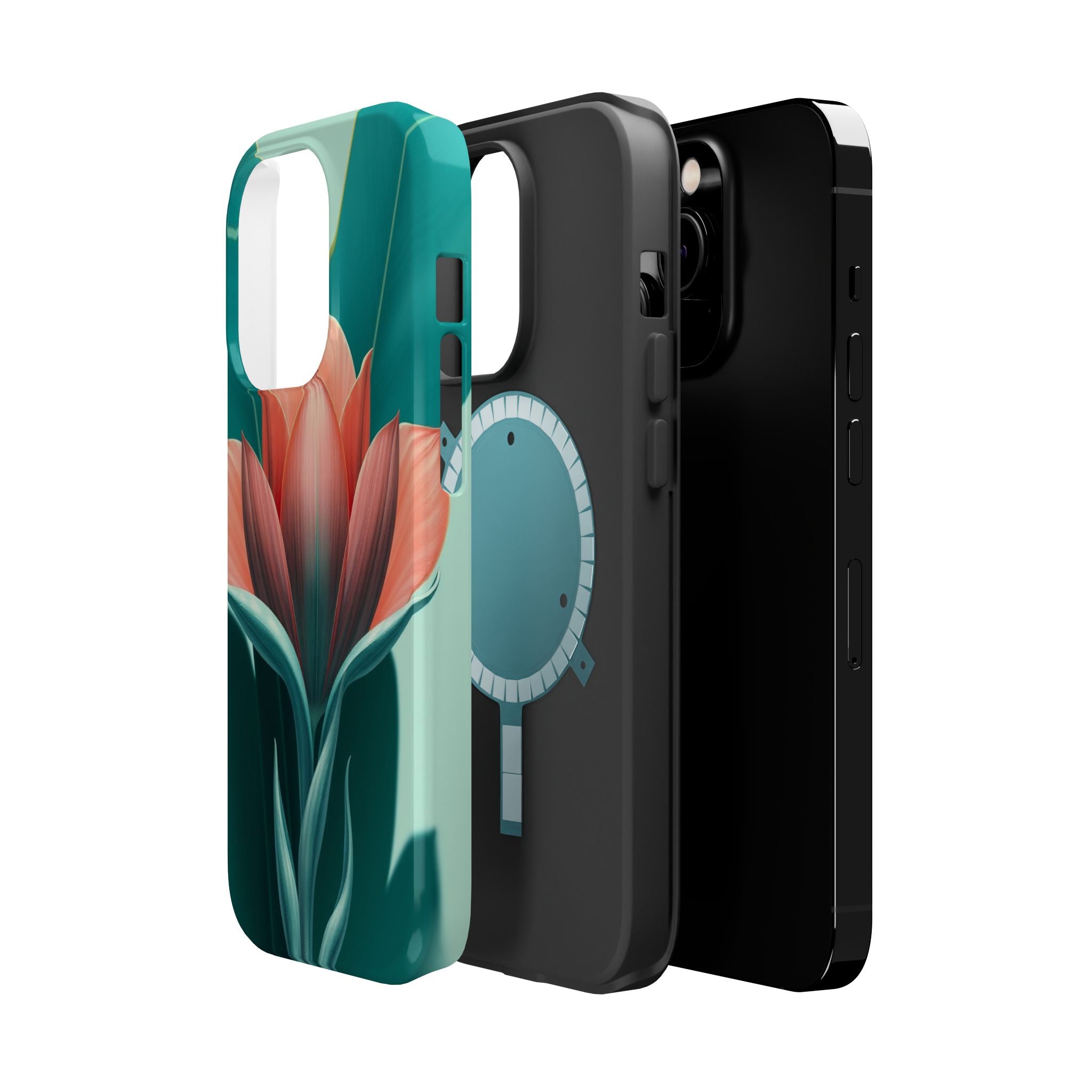 iPhone Dreamy Botanical Illustration Design Soft iPhone 14 Finish · iPhone Case