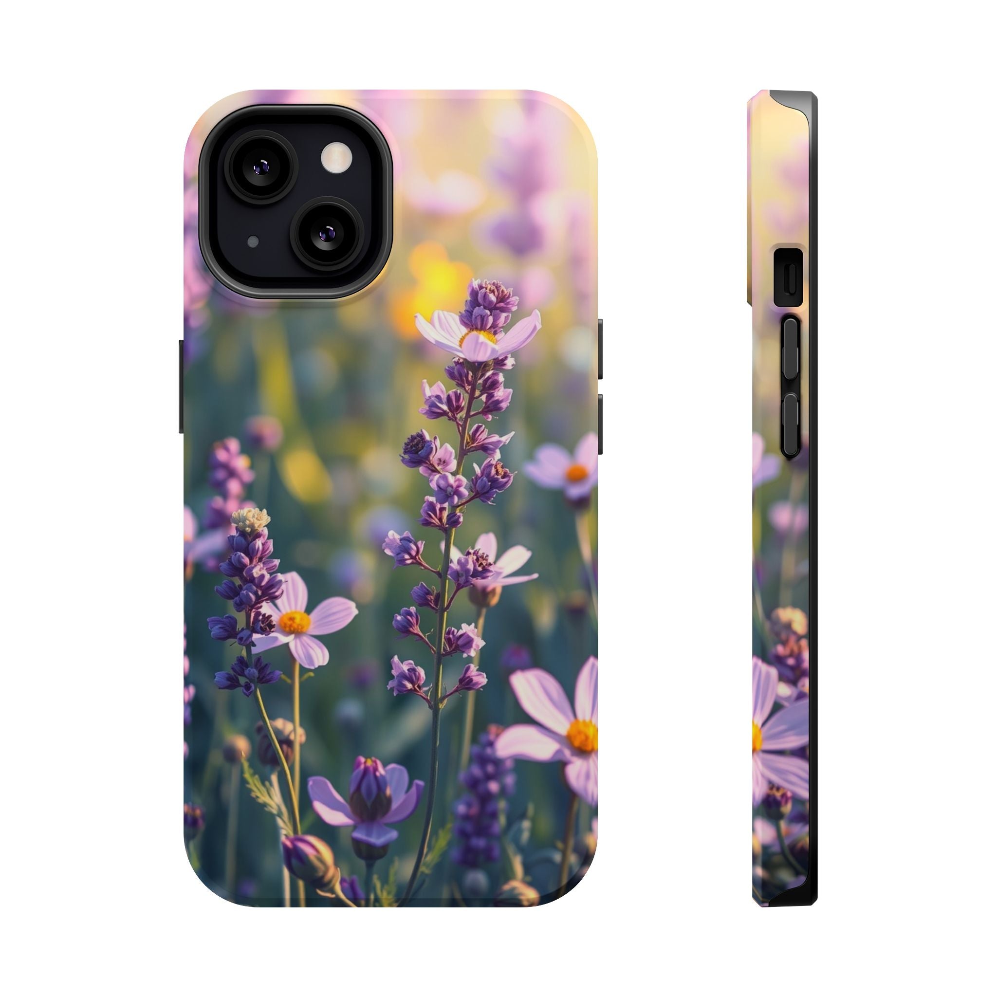 iPhone Lavender And Pearl Wildflower Field Slim iPhone Everyday · iPhone Case