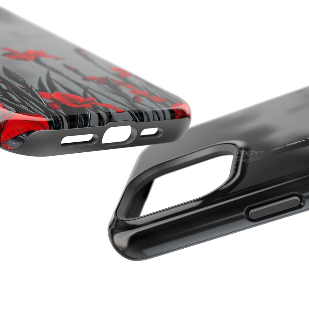 iPhone Iris Garden Cinematic Art Soft Finish Everyday Cas Slim Snap Case · iPhon